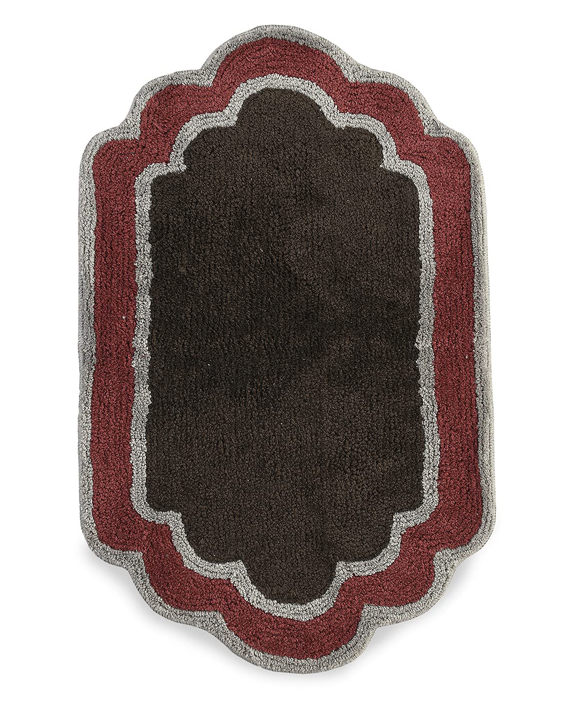 Saral Home Bow Super Soft Bathmat - Brown-picture-30