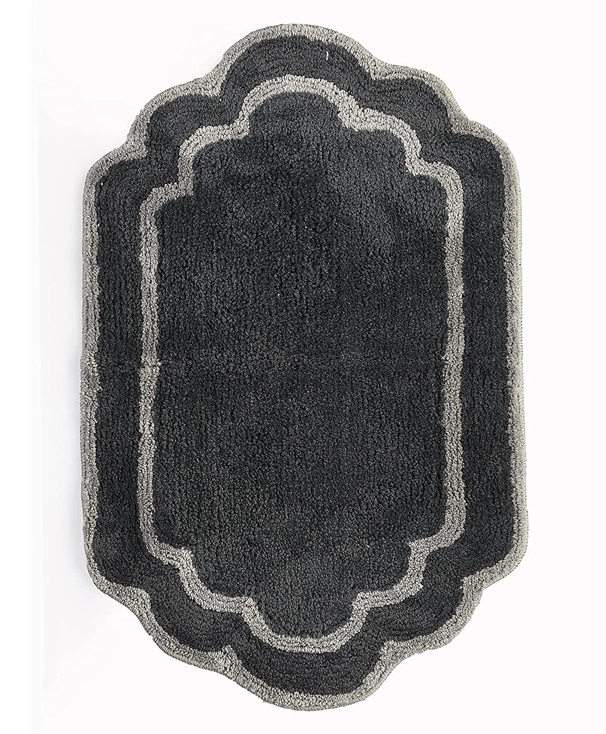 Saral Home Bow Super Soft Bathmat - Grey-picture-31