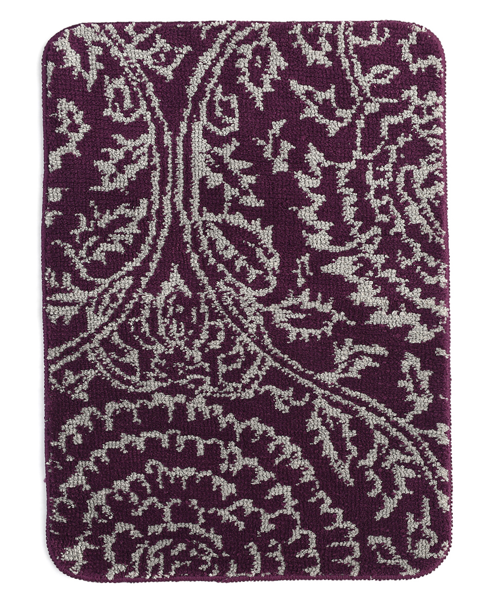 Saral Home ICO Super Soft Bathmat - Purple-picture-35