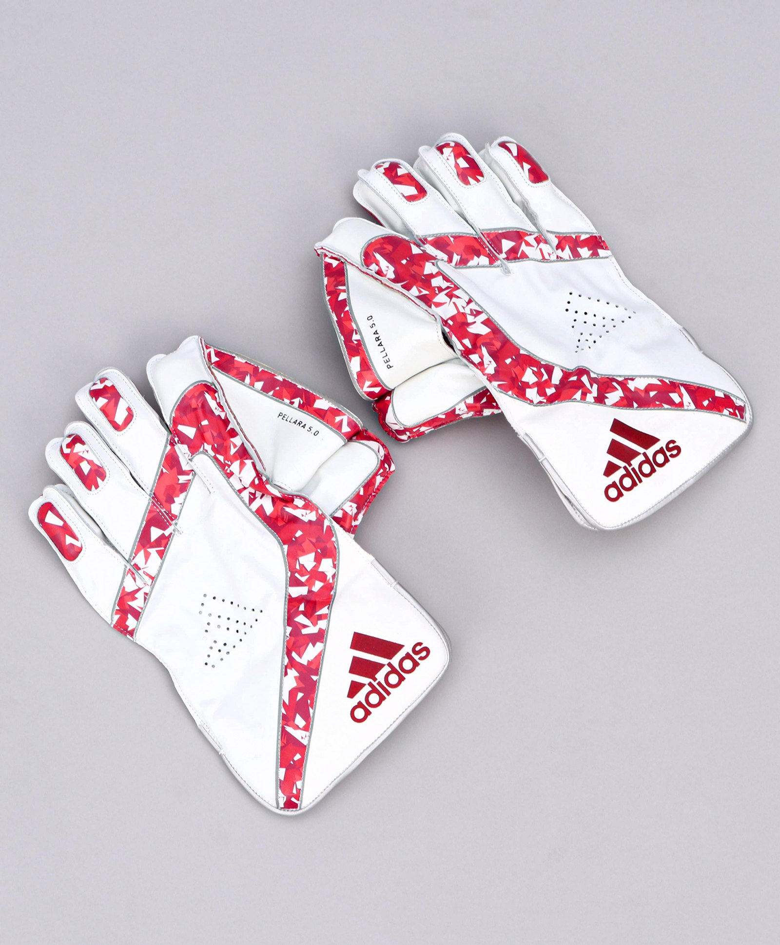 Adidas Wicket Keeping Gloves Pellara Standard Size- White-picture-20