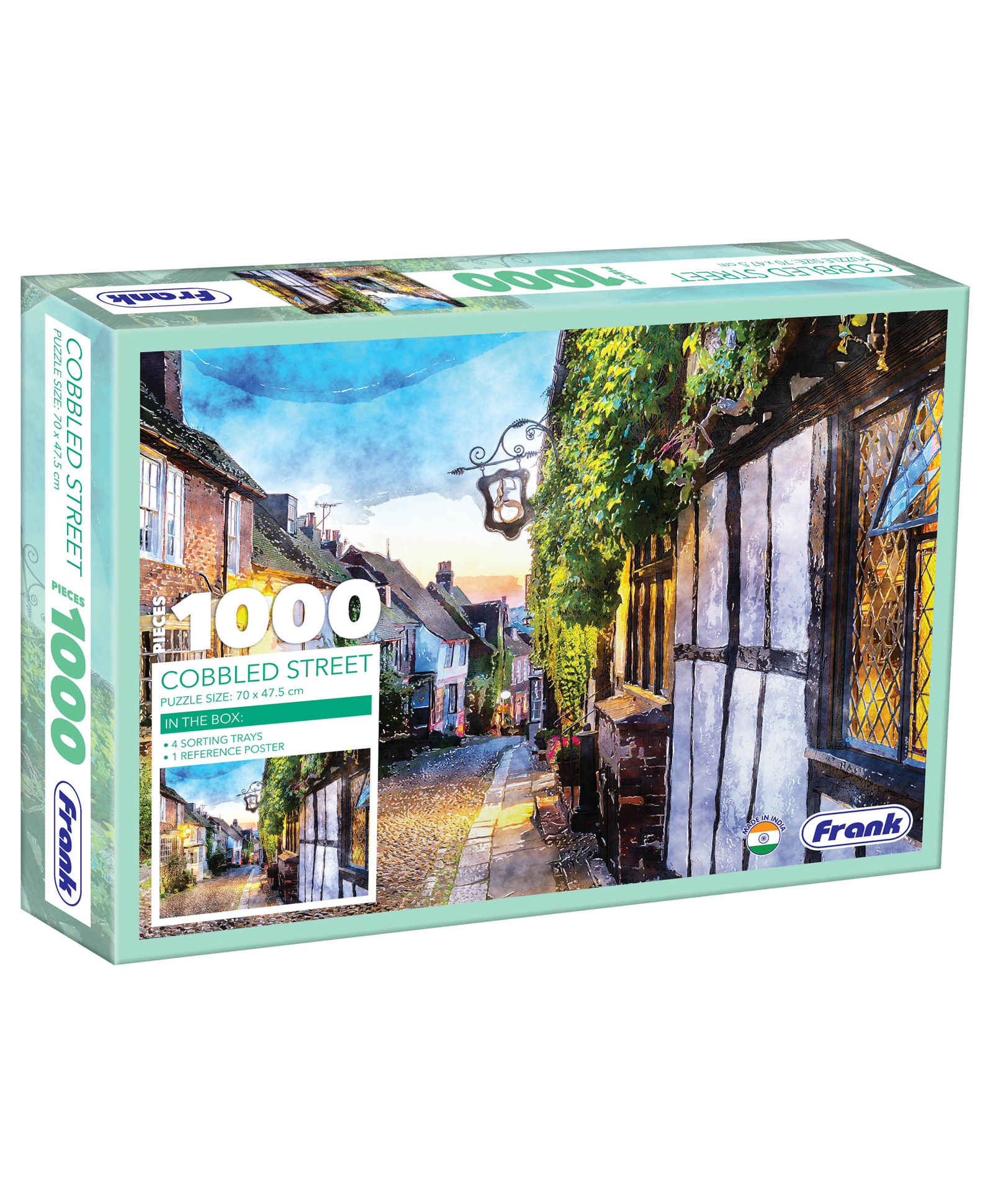 Frank Cobbled Street Jigsaw Puzzle - 1000 Pieces-picture-16