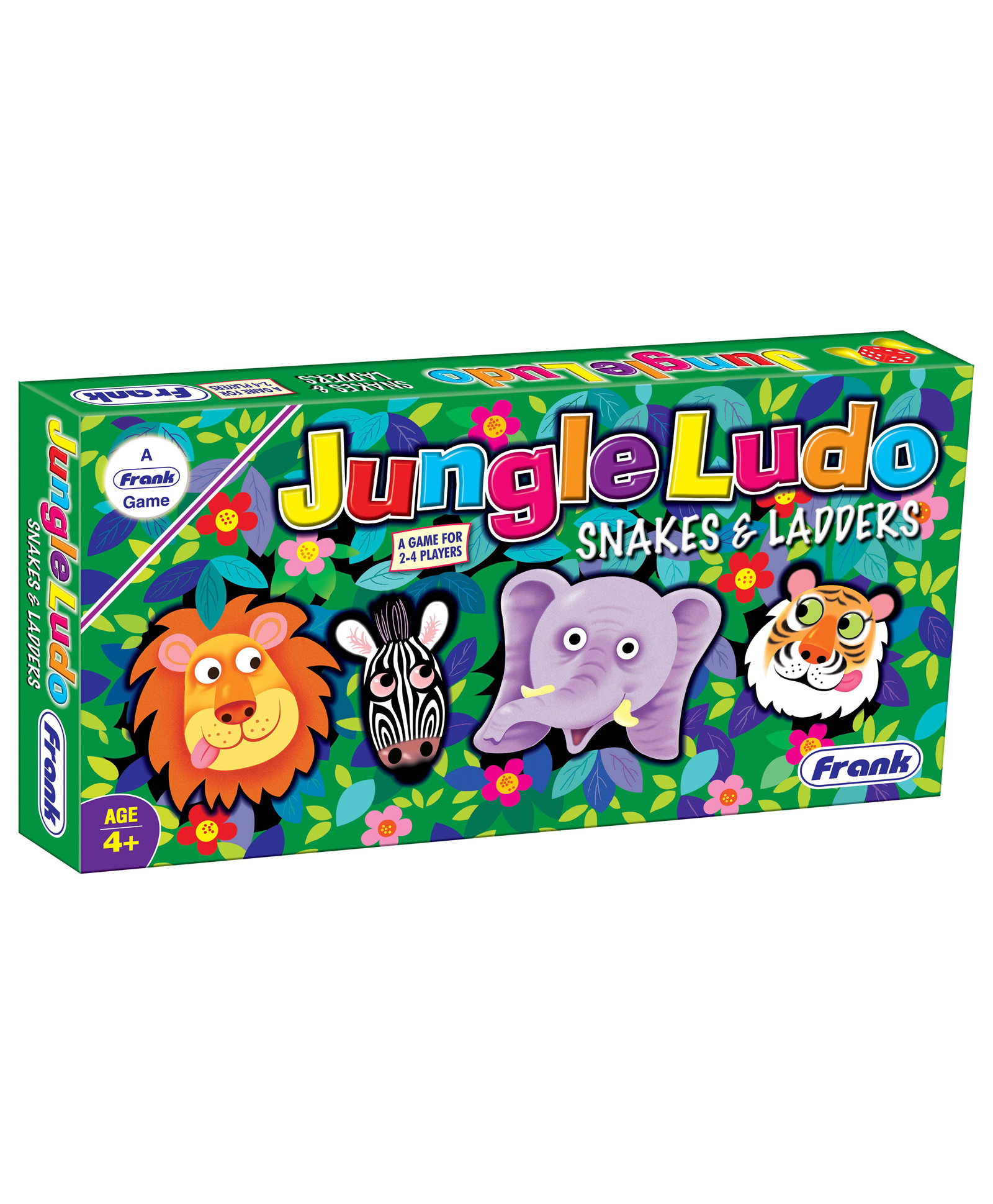 Frank Jungle Ludo and Snakes and Ladders Board Game- Multicolor-picture-23