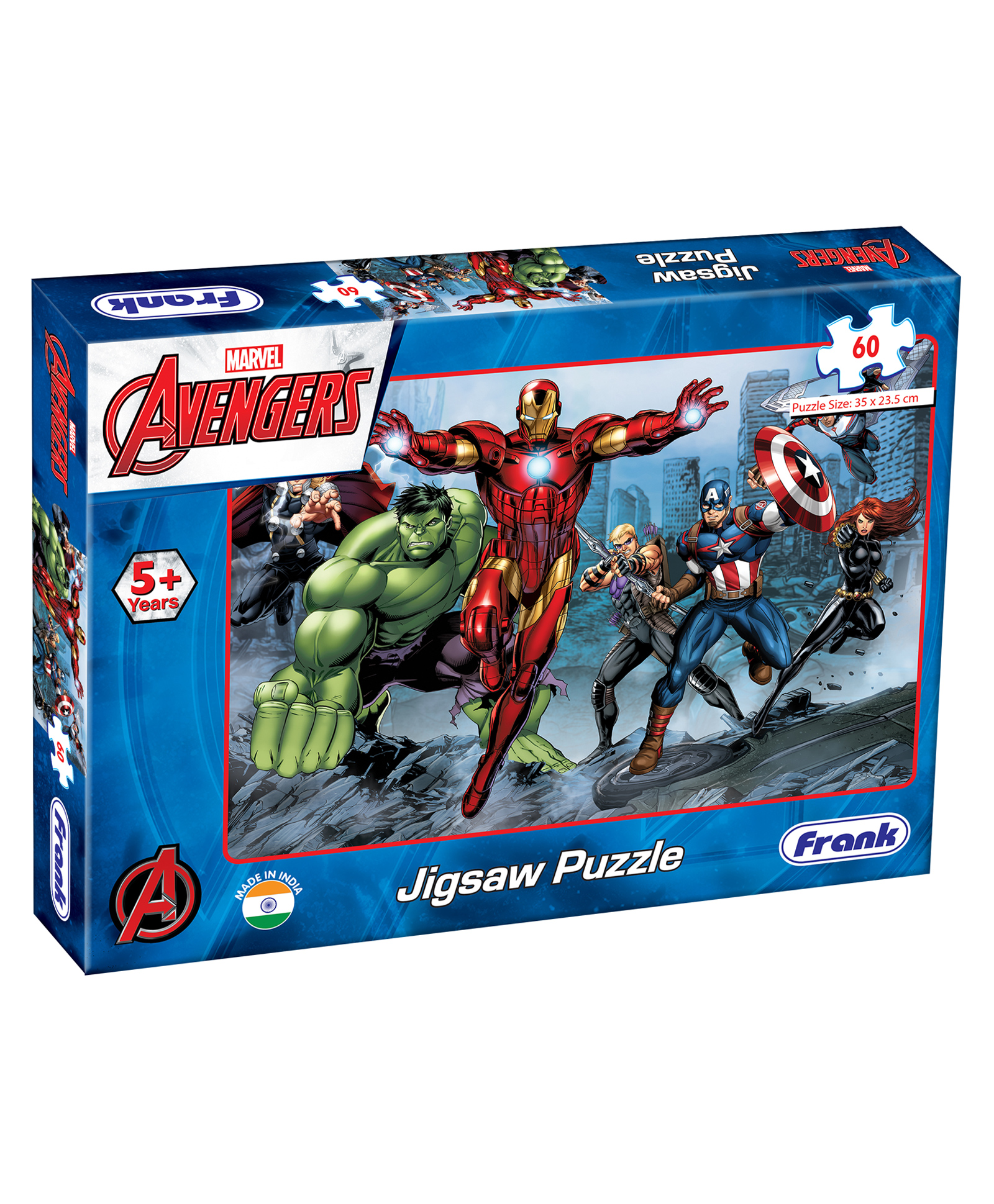 Marvel Avengers Jigsaw Puzzle Multicolor- 60 Pieces-image-47