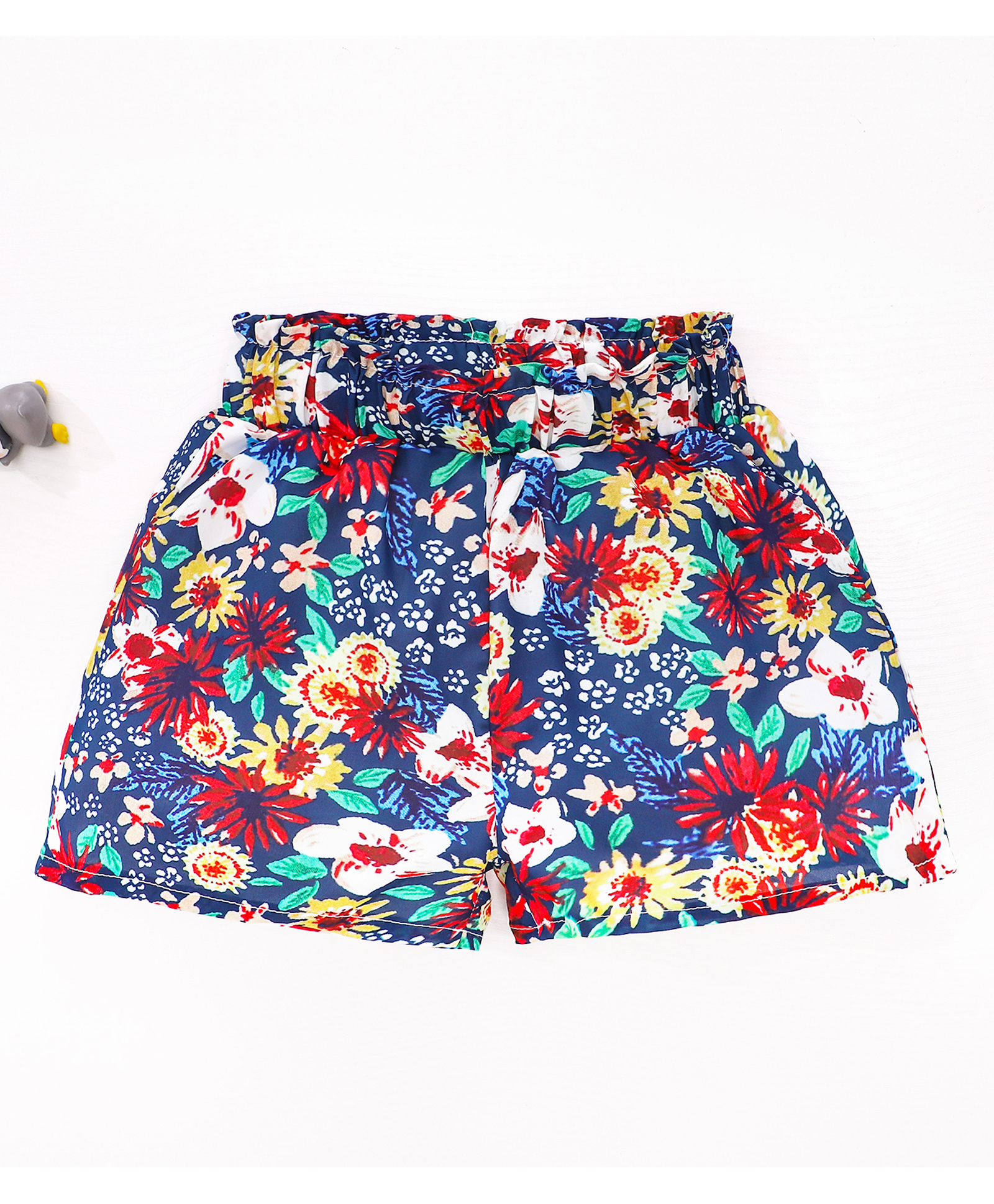 Kookie Kids Shorts Floral Print - Multicolor-image-20