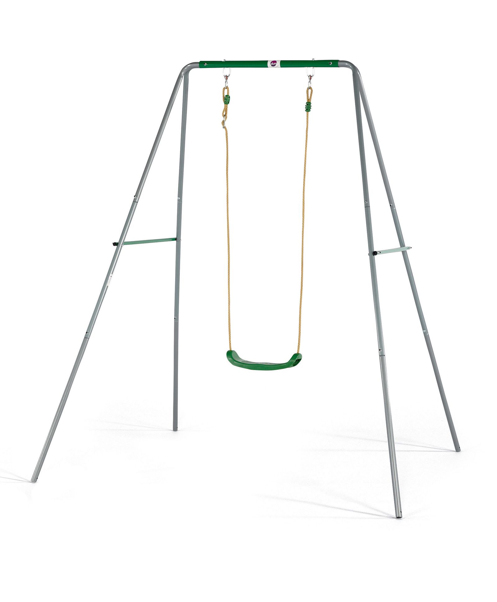 plum single swing set