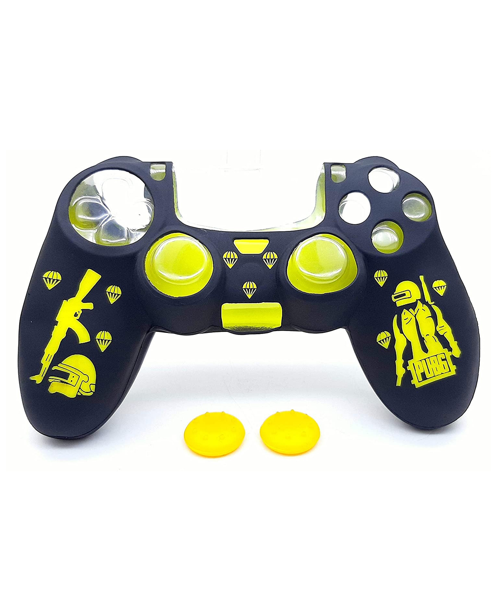 Tmg Ps4 Pubg Themed Silicone Protective Skin Case Cover For Ps4 Controller Yellow Online In India Buy At Best Price From Firstcry Com