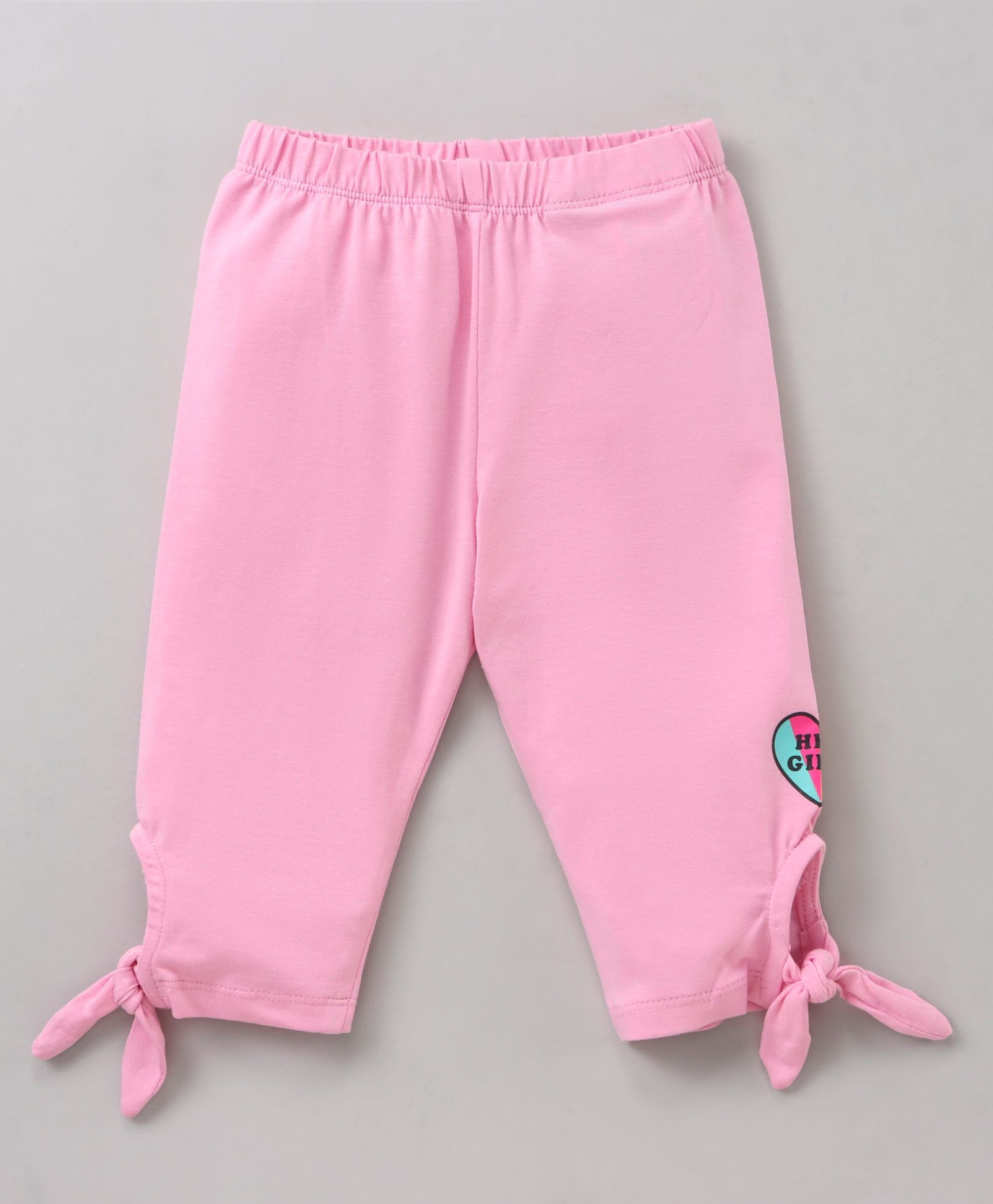 Vitamins Ankle Length Leggings Patch Printed - Soft Pink-picture-13