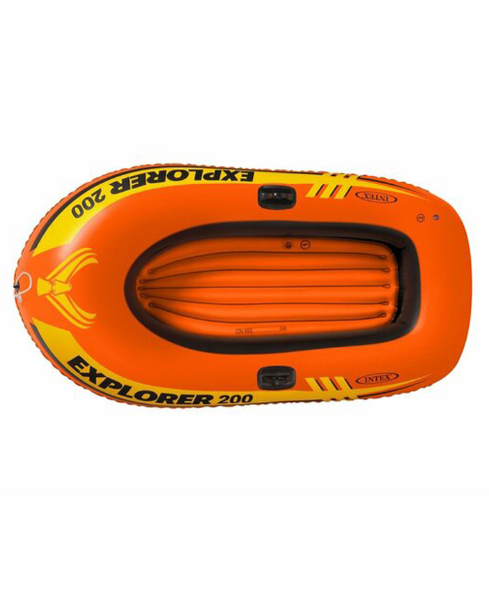 Intex Explorer 100 Inflatable Boat Set with Mini Air Pump - Orange-image-11