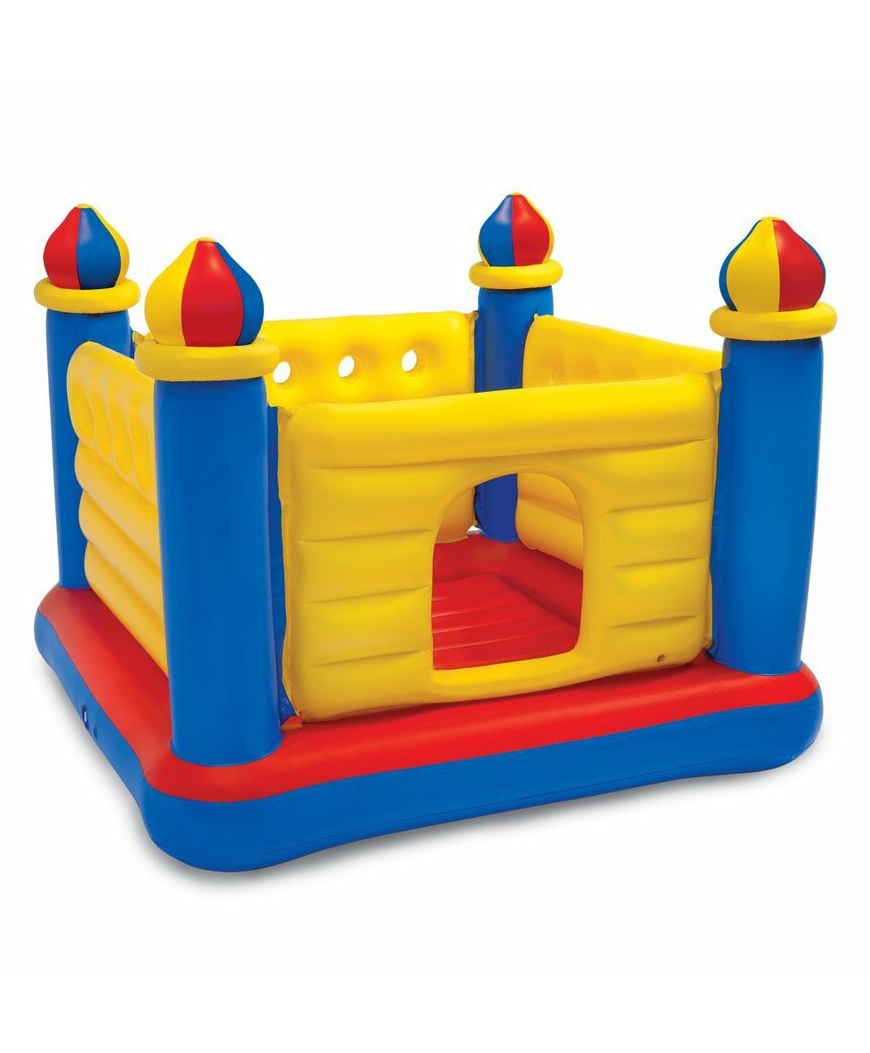 Intex Inflatable Jump-O-Lene Playhouse Bouncer Trampoline - Multicolour-picture-11