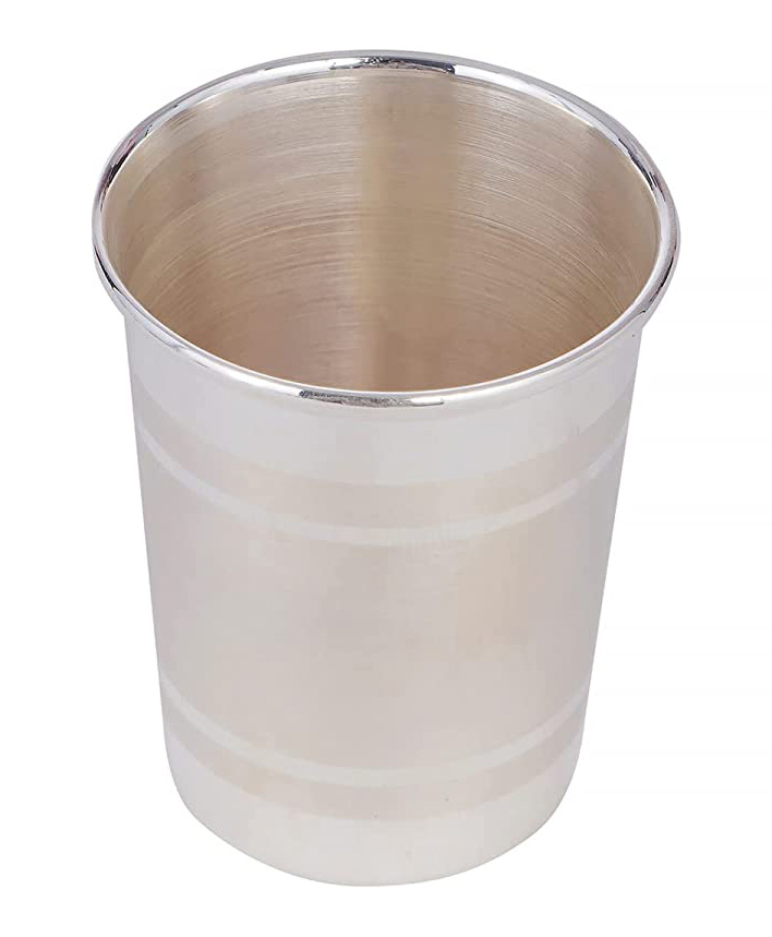 Dhruvs Collection 925 Pure Silver BIS Hallmarked Glass - 150 ml-image-5