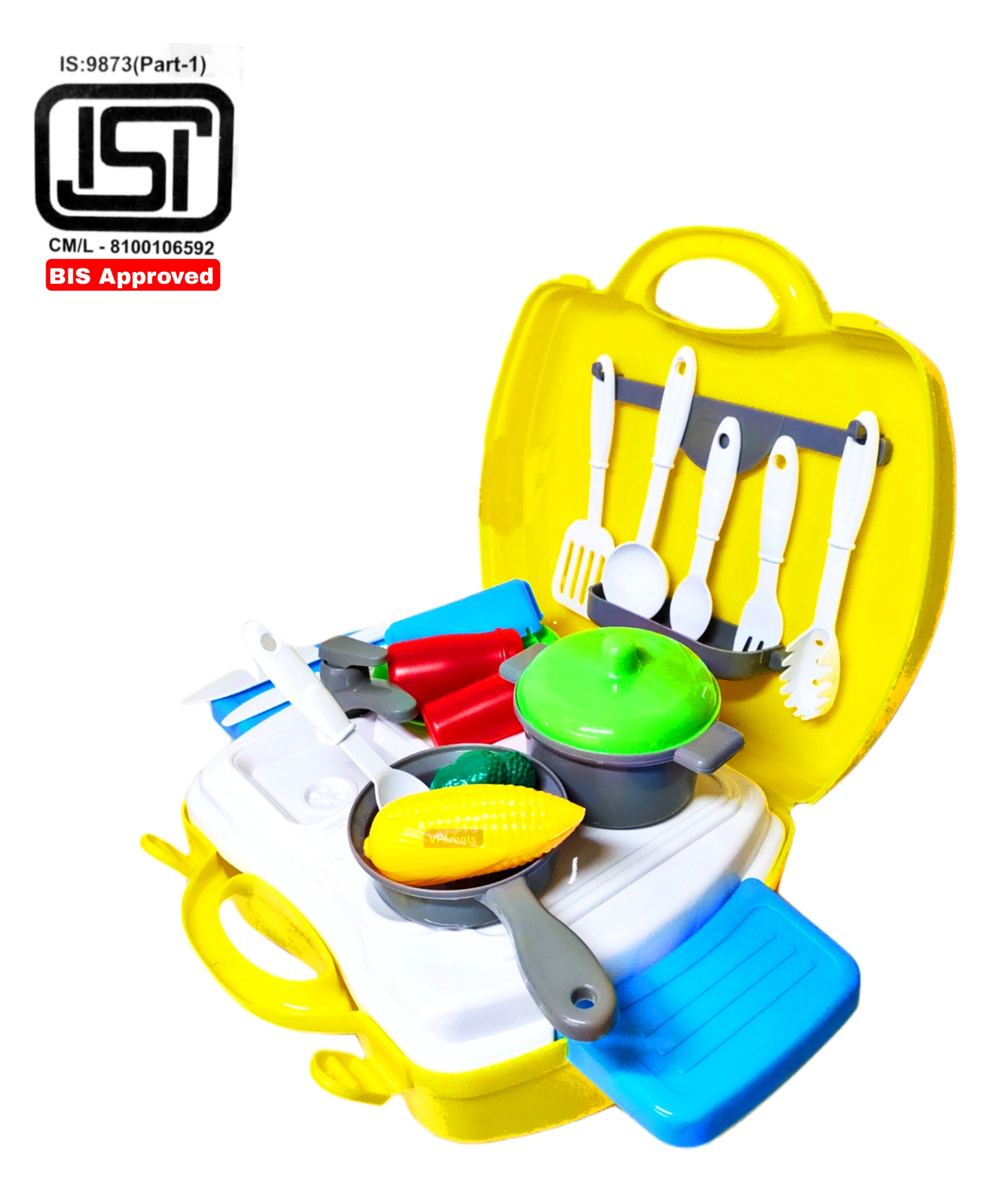 VParents Pretend Play Kitchen Set - Yellow-picture-23