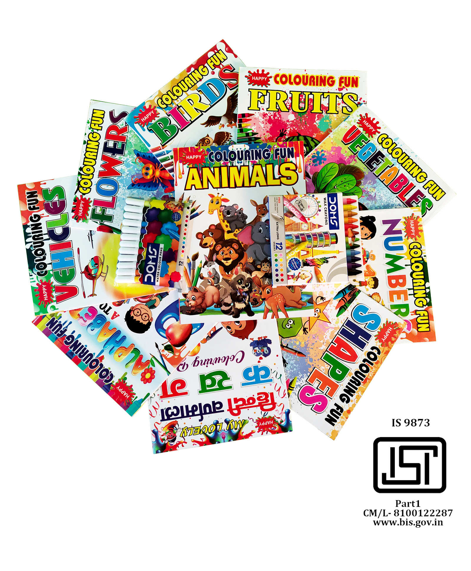 Planet of Toys Coloring Book With Color Pens - English-picture-27