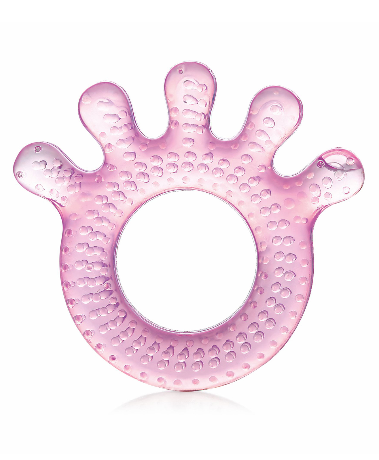 BeeBaby Fingers Shaped Water Filled Teether With Carry Case - Pink-picture-23