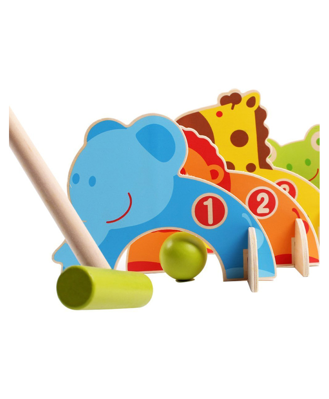 Trinkets & More Animal Croquet Game Set (Colour & Print May Vary)-picture-12