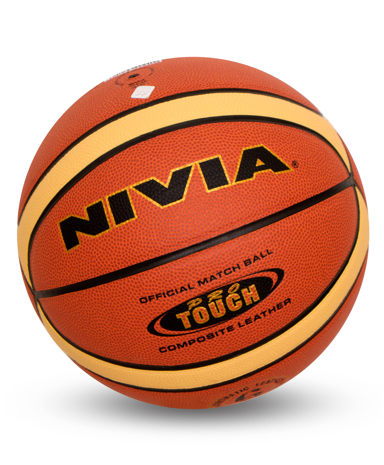 NIVIA Pro Touch Basketball Size 6 - Orange-picture-19