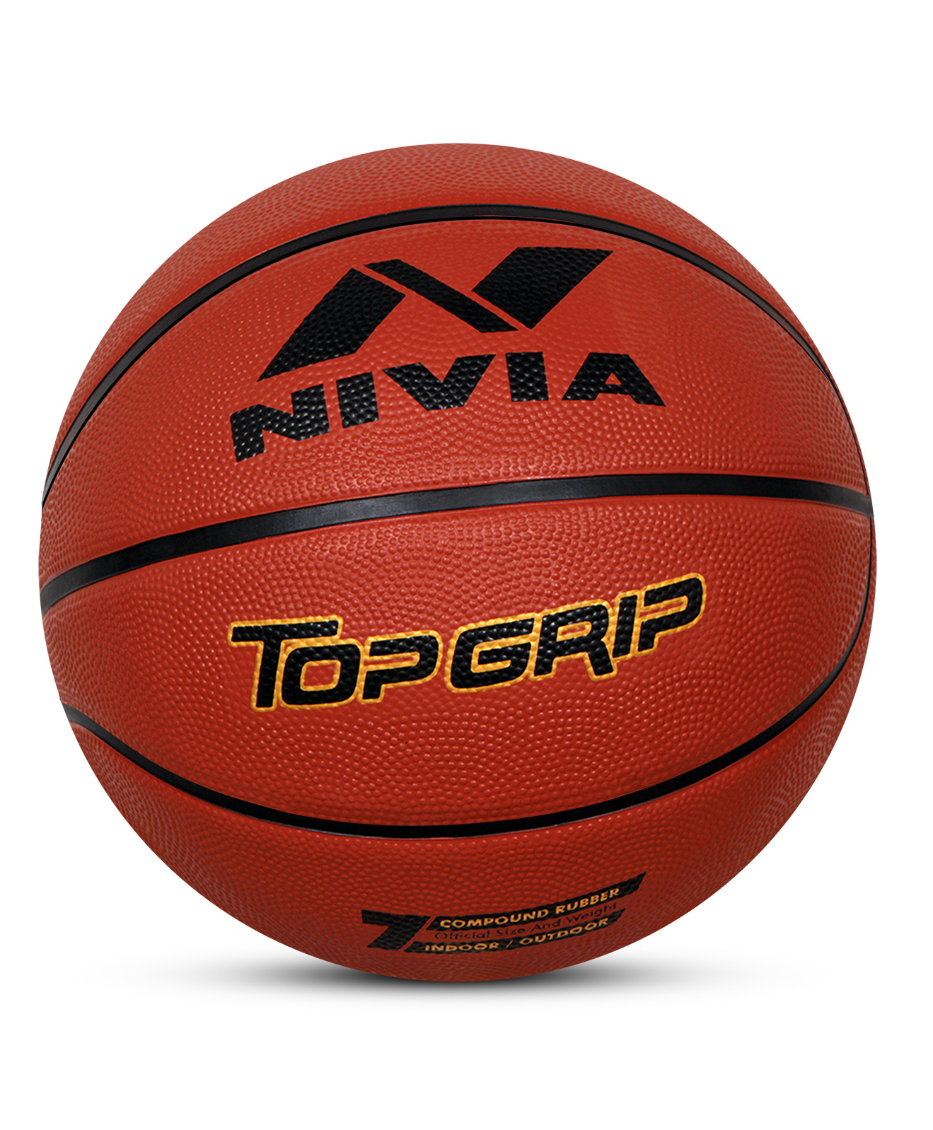 NIVIA Top Grip Size 7 Basketball - Multicolour-picture-41