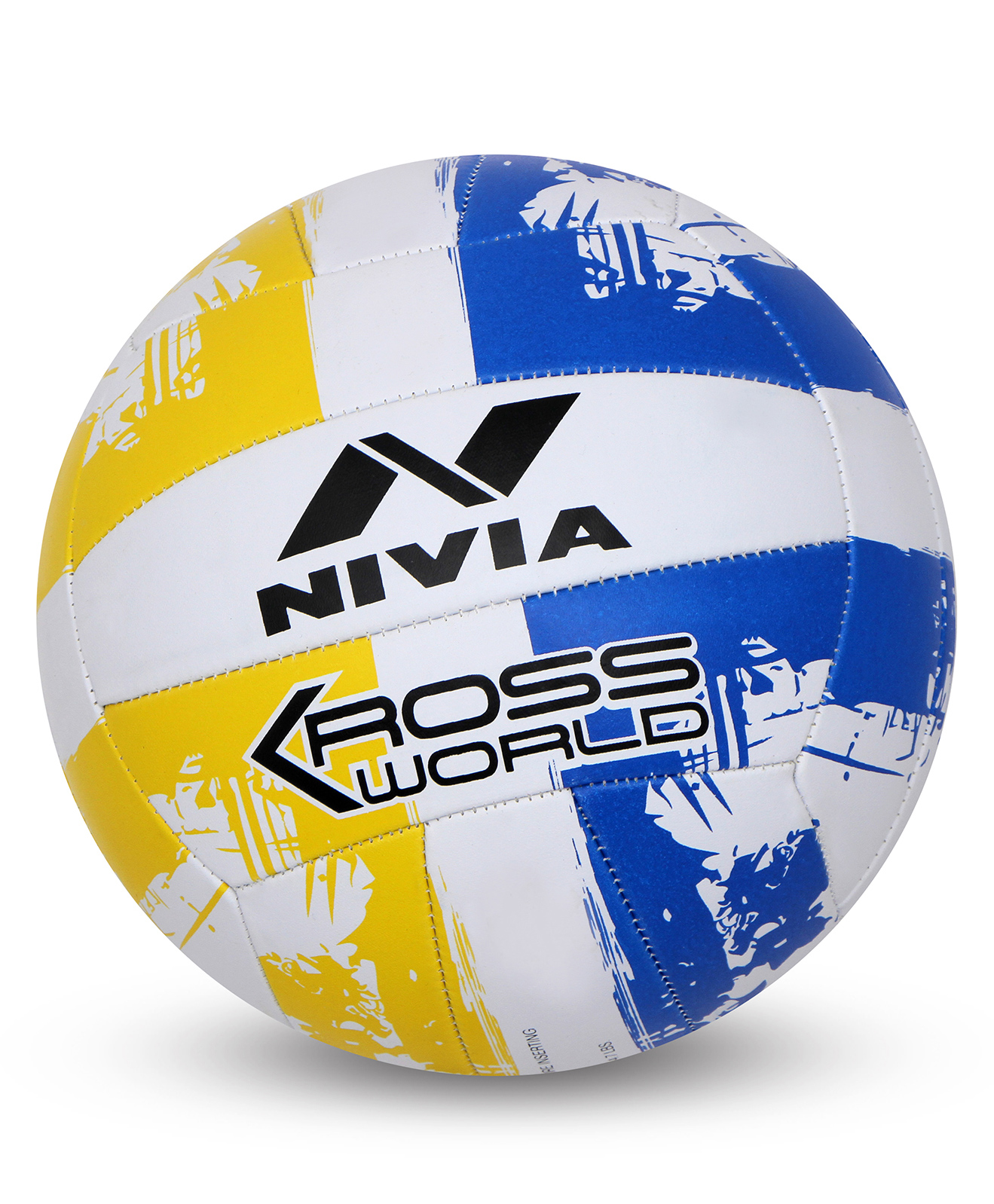 NIVIA Kross World Vollyball Size 4 - Multicolour-picture-44