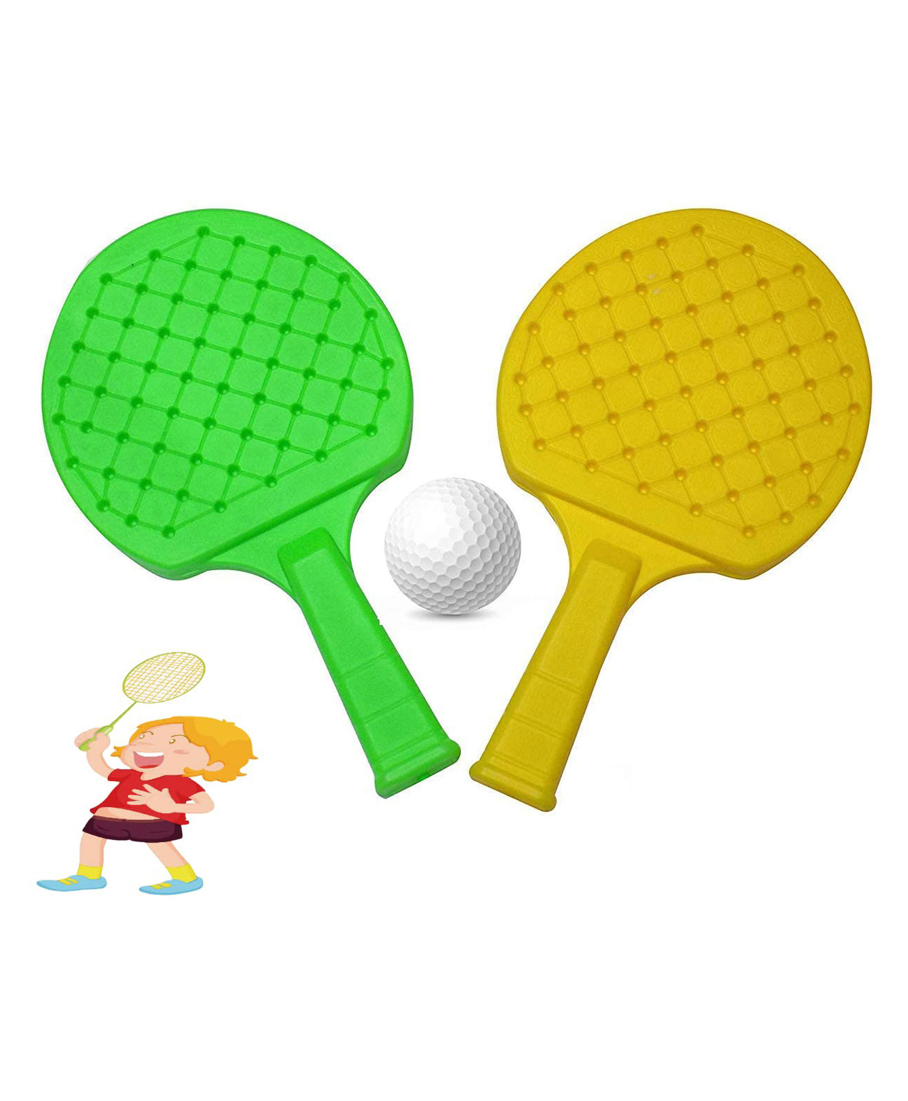FunBlast Rackets with Ball (Color May Vary)-image-27