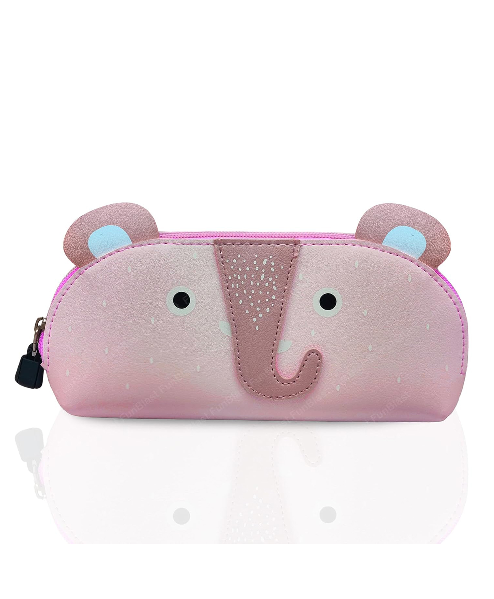 FunBlast Stationary Pouch Organizer Animal Print - (Pink Color)-picture-48