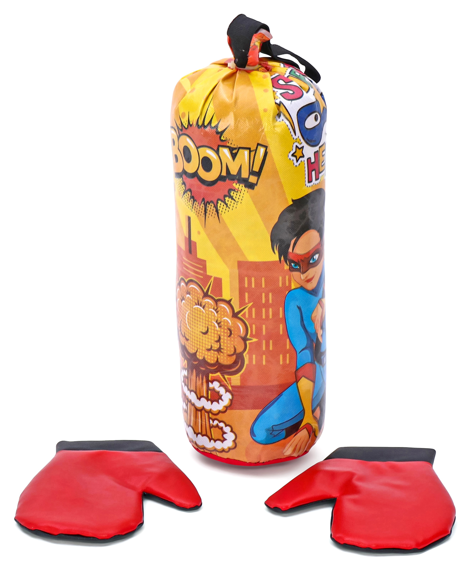 Krocie Toys Small Boxing Kit Superheroes - Multicolour-image-20