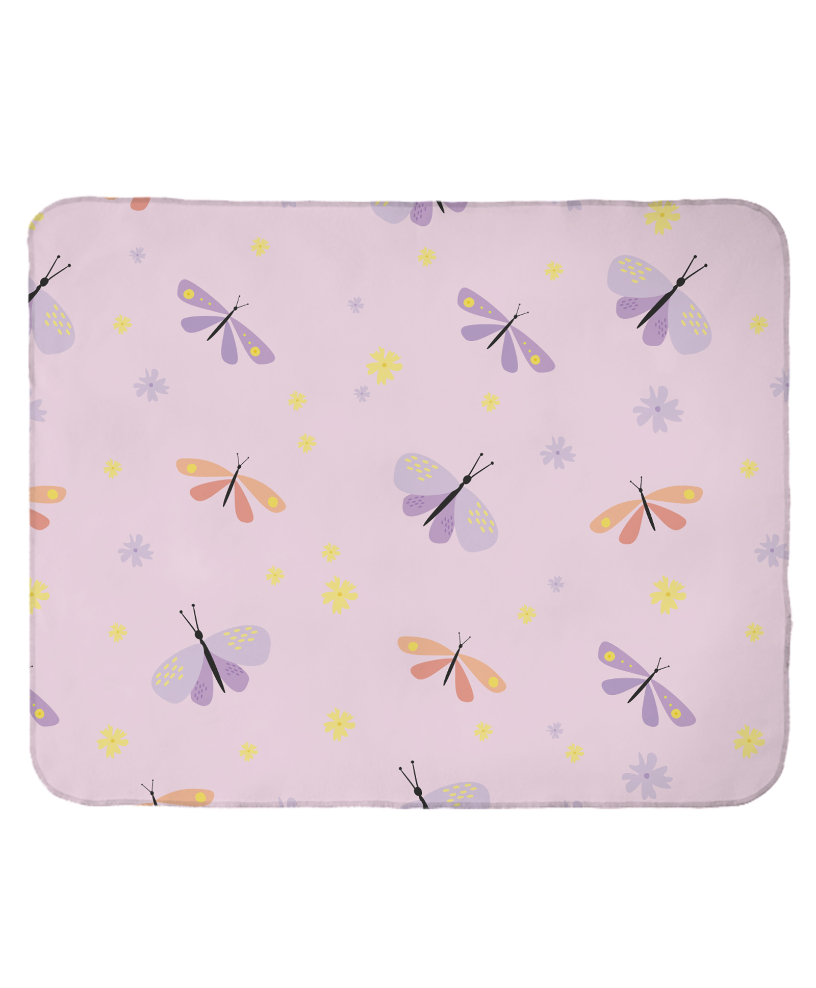 Right Gifting Digital Printed Multipurpose Swaddle Wrapper Stroller Blanket - Pink-picture-13