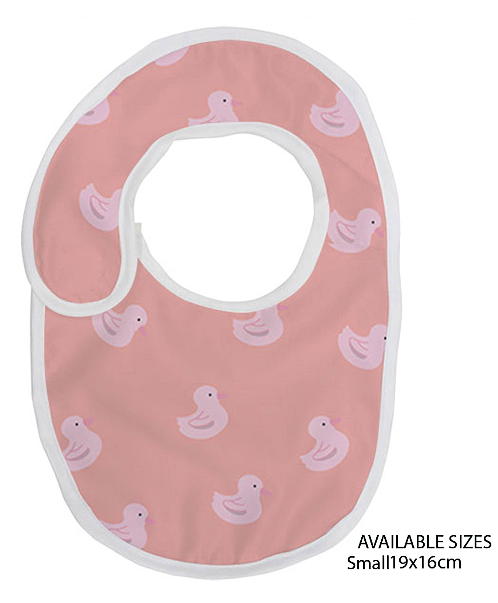 Right Gifting Digital Printed Velcro Closure Bibs - Peach-picture-13