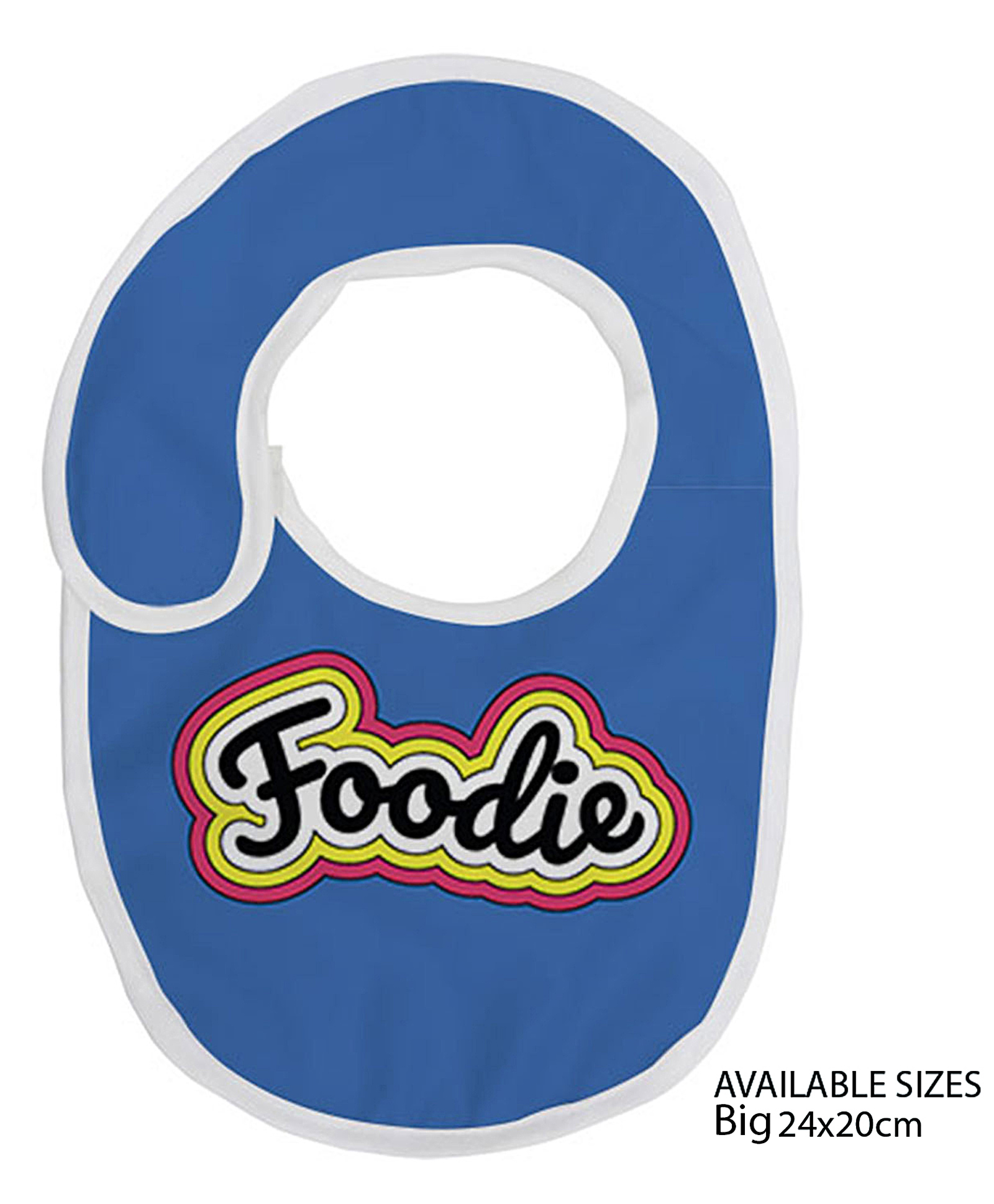 Right Gifting Digital Printed Velcro Closure Bibs - Blue-picture-49