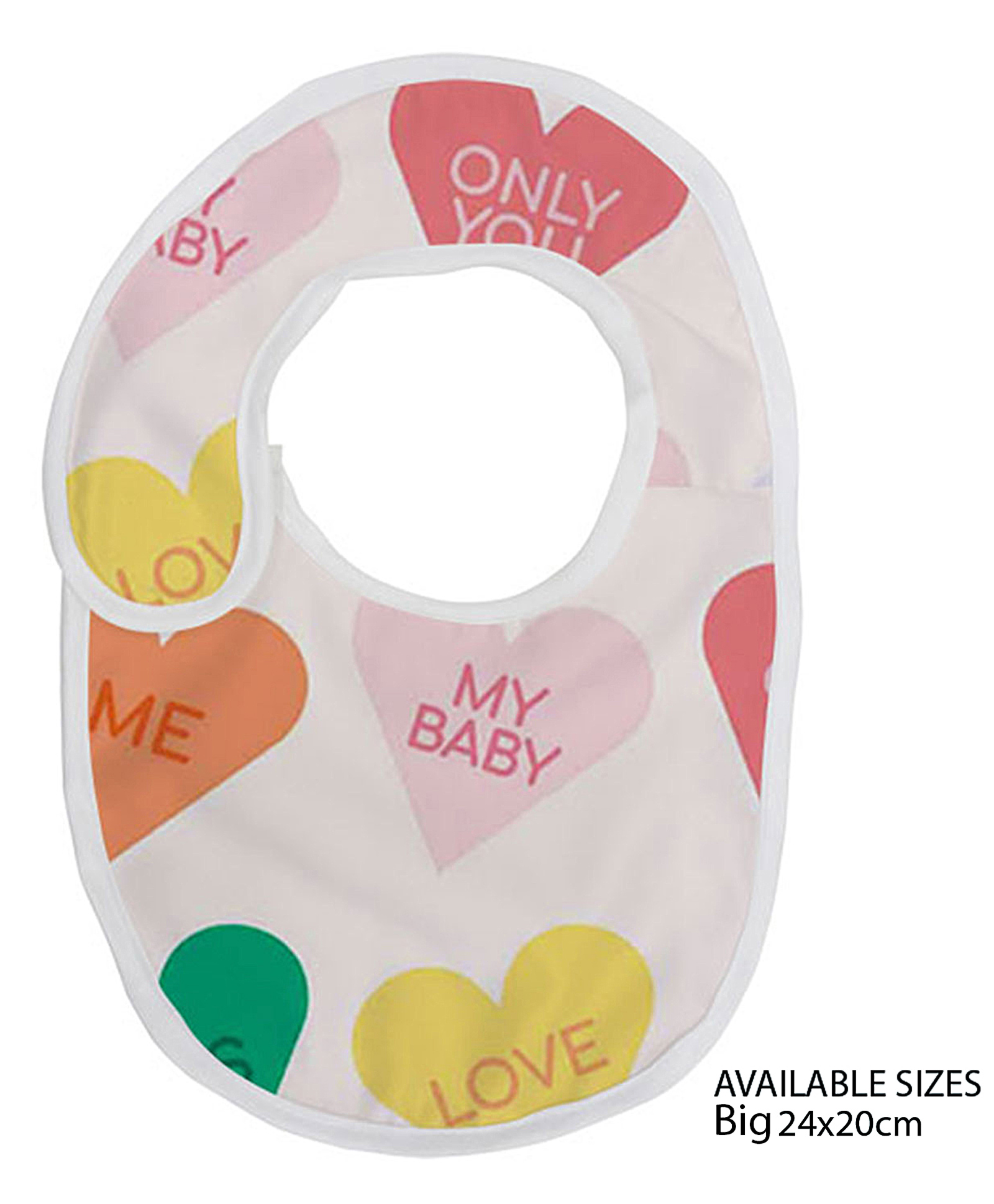Right Gifting Digital Printed Velcro Closure Bibs - Multicolor-picture-46