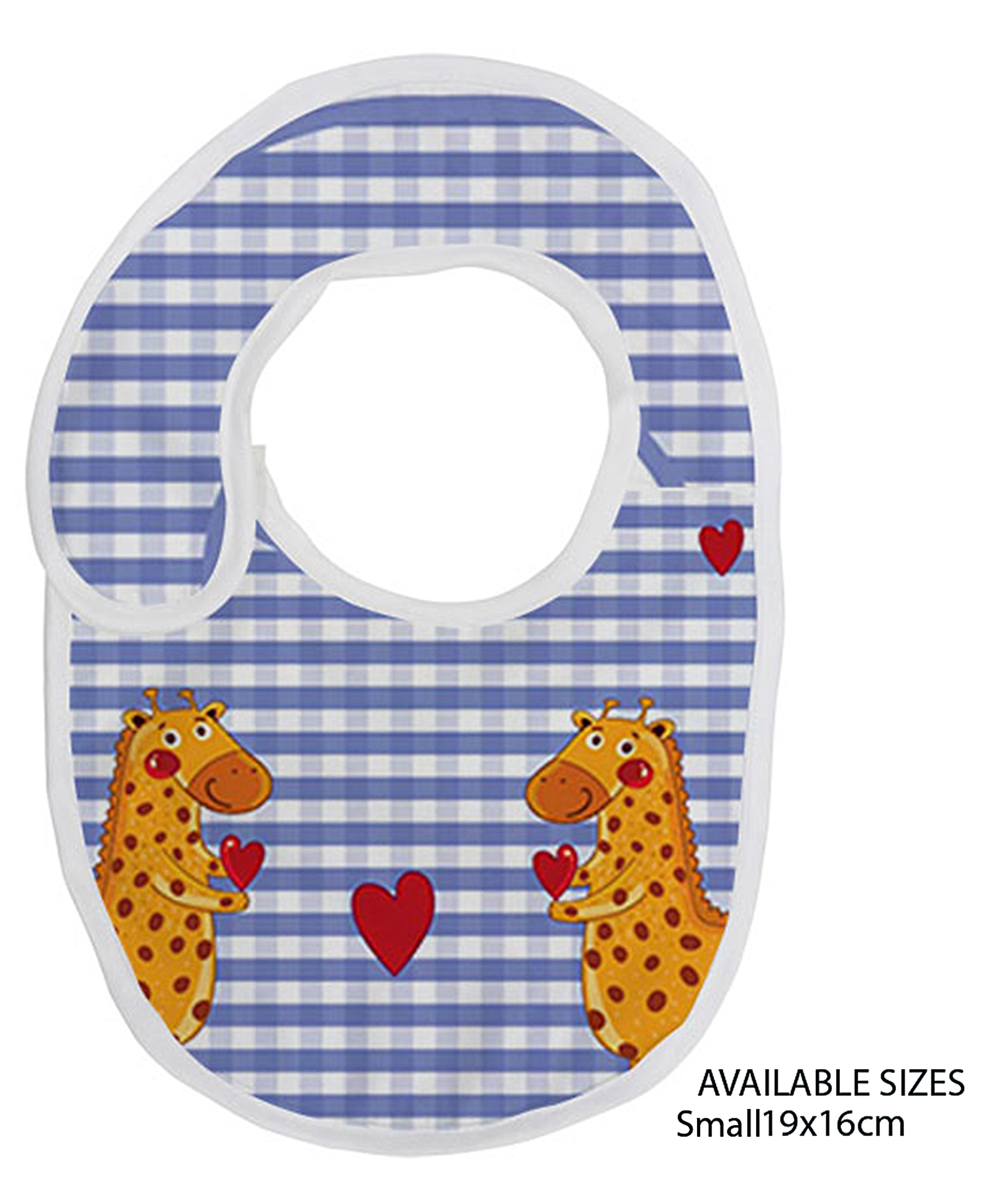 Right Gifting Digital Printed Velcro Closure Bibs - Blue-picture-38