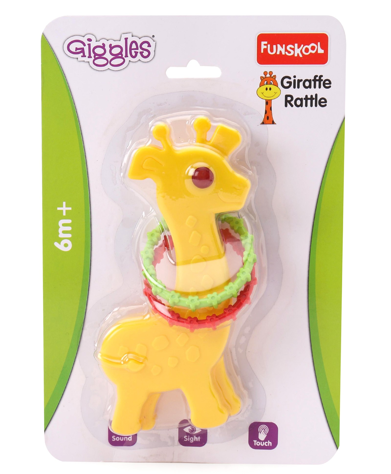 Giggles Giraffe Rattle - Yellow-picture-7