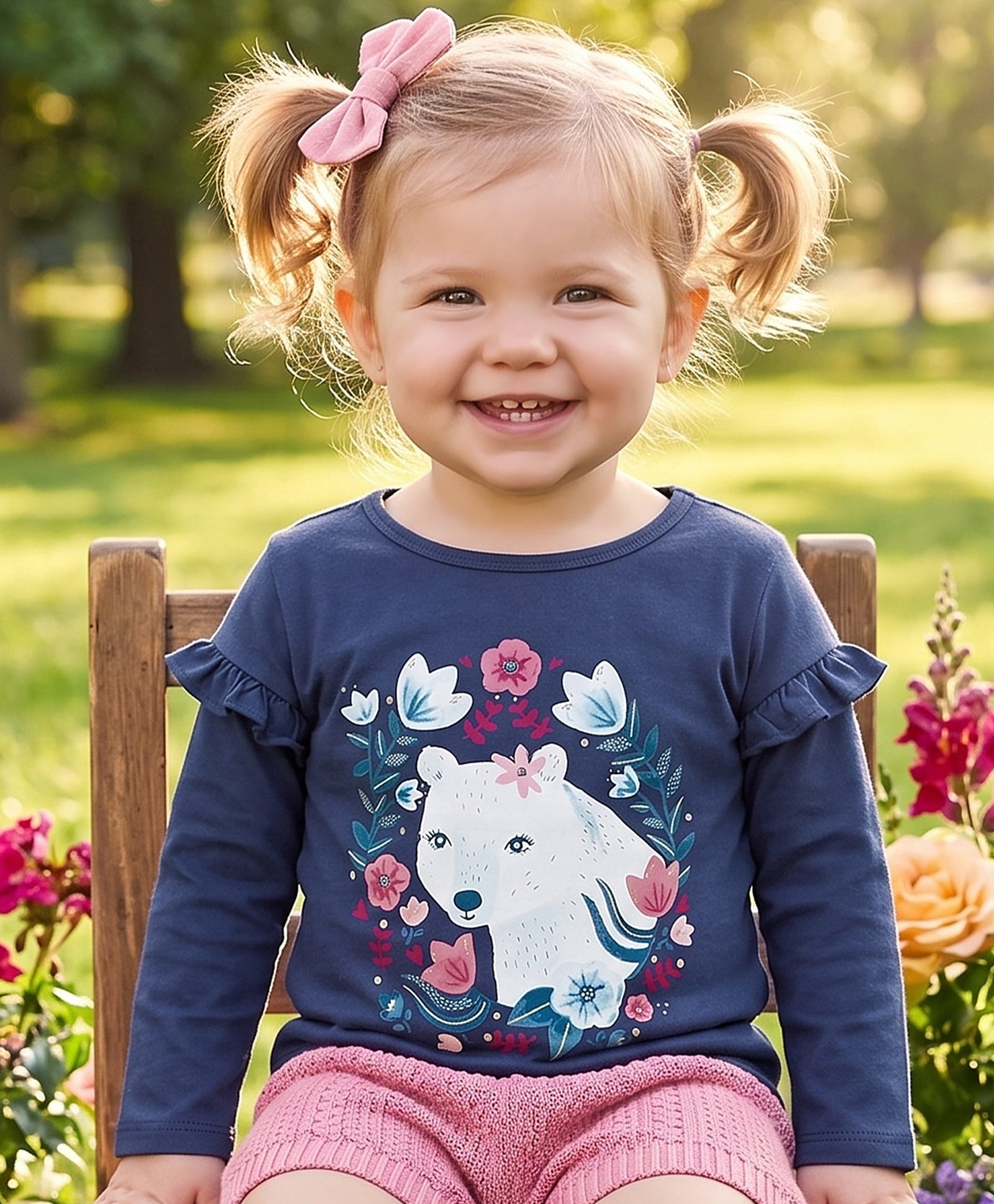 Carter's Bear Jersey Tee-image-8