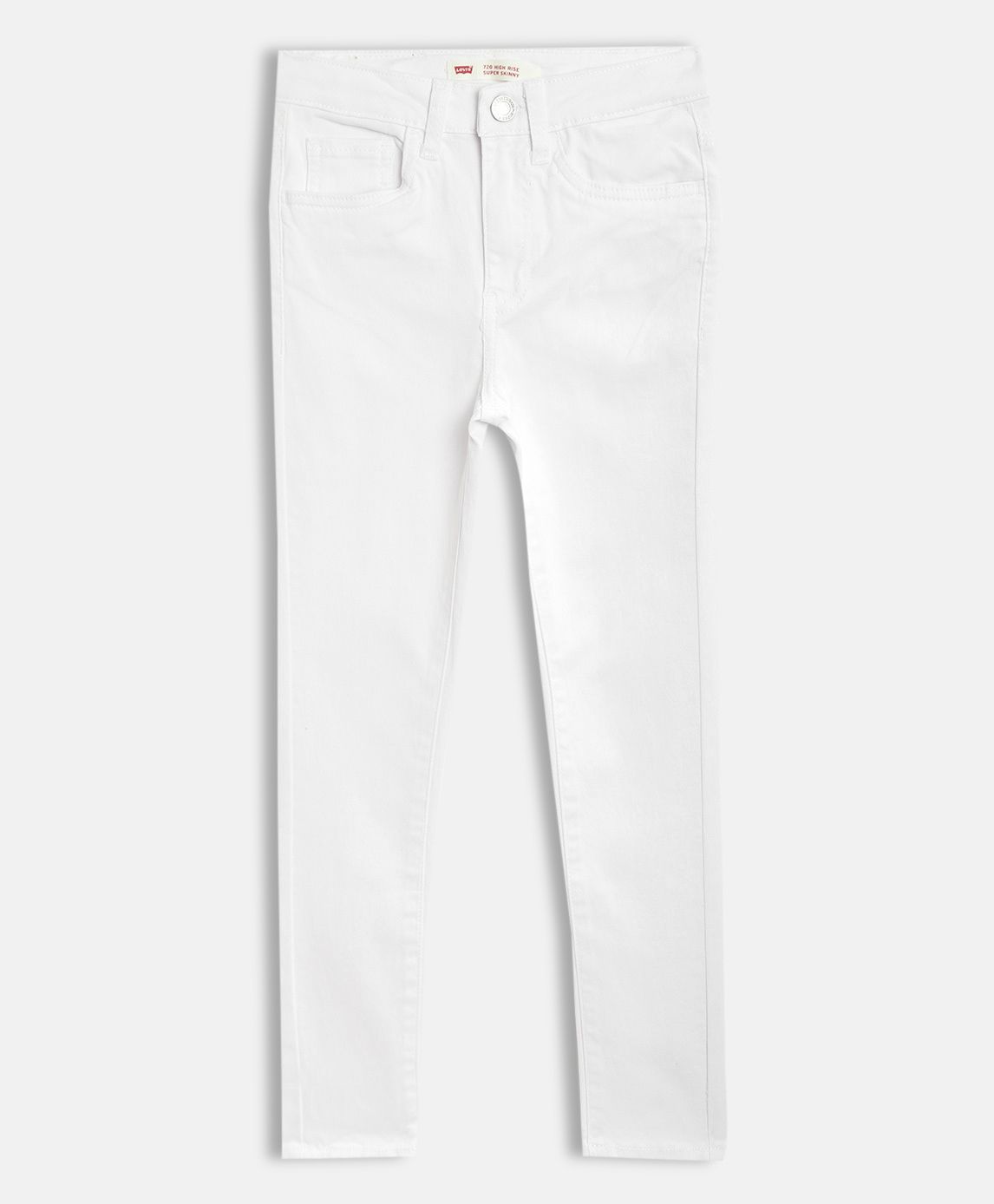 Buy Levi's 720 Full Length Solid Colour High Rise Super Skinny Jeans - White  for Girls (14-15 Years) Online in India, Shop at  - 11076869