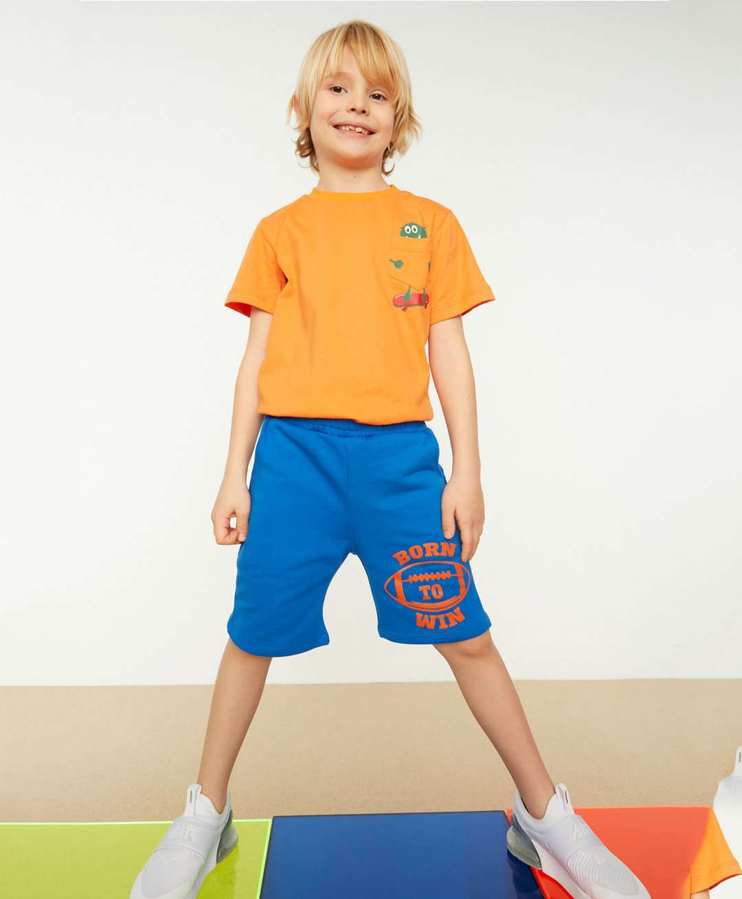 trendyol Solid  Knee Length Shorts - Royal Blue-picture-15