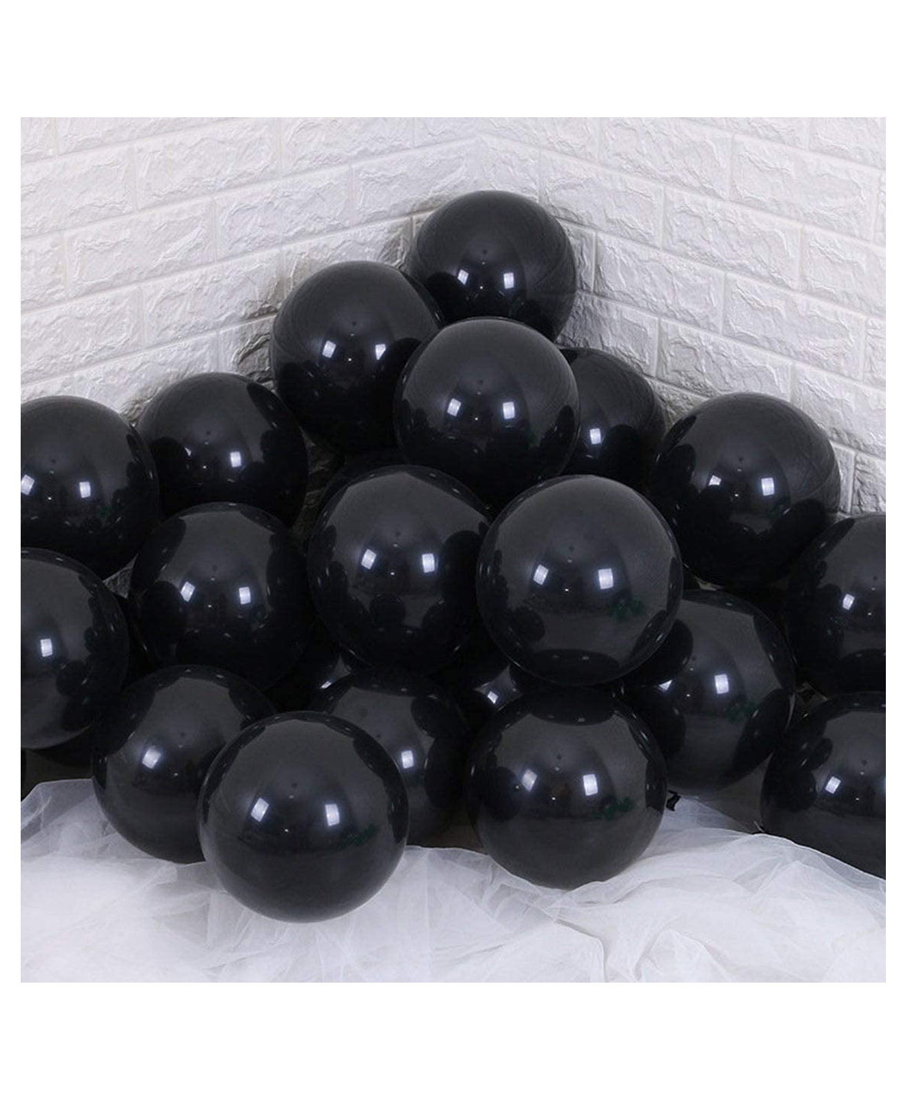 Skylofts Metallic Balloon Black - Pack of 100-image-26
