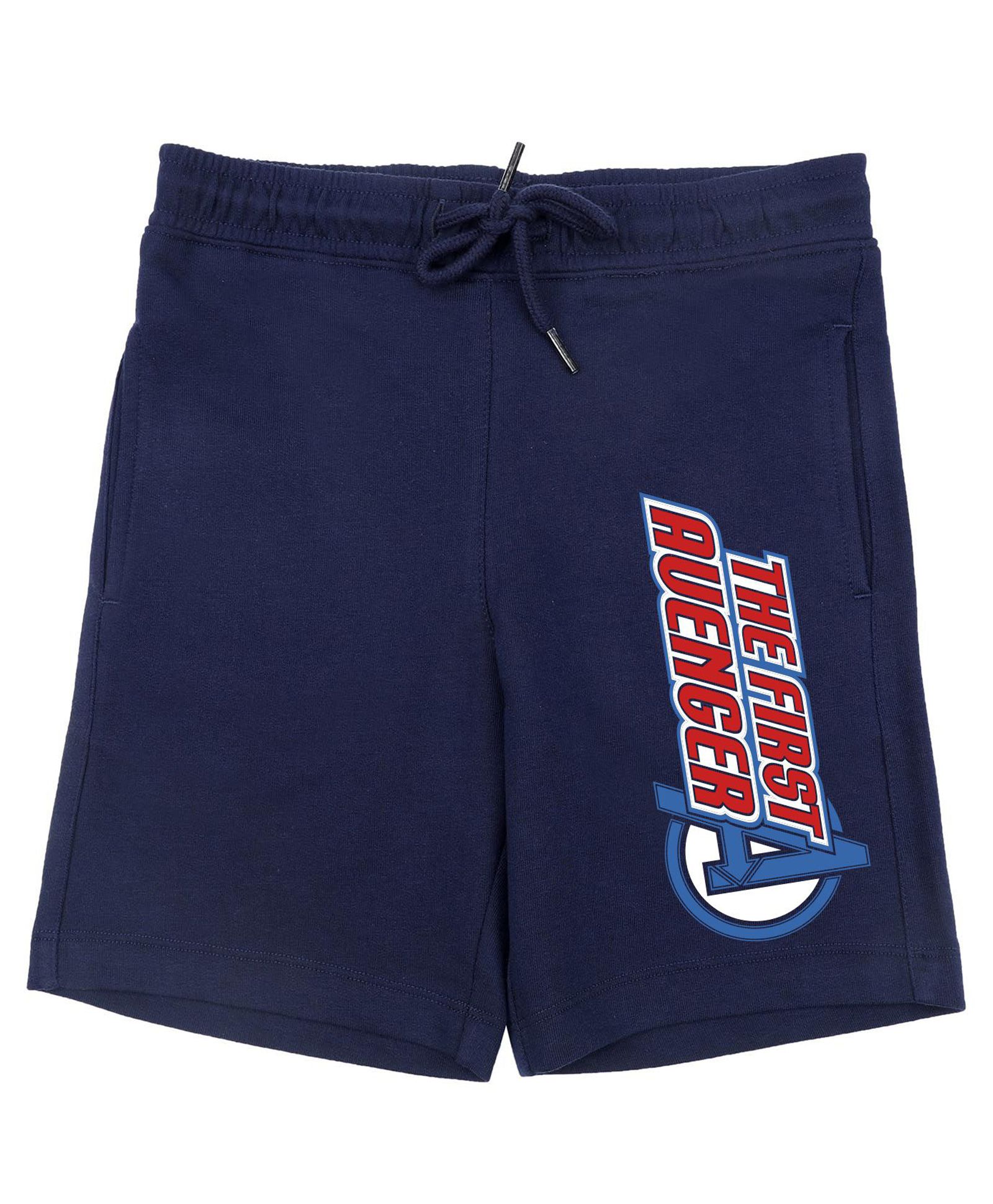 Marvel By Wear Your Mind Graphic Printed Shorts - Navy Blue-picture-17