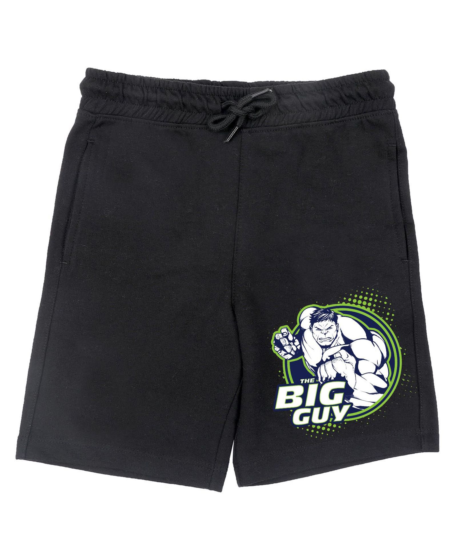Marvel By Wear Your Mind Graphic Print Shorts - Black-picture-14