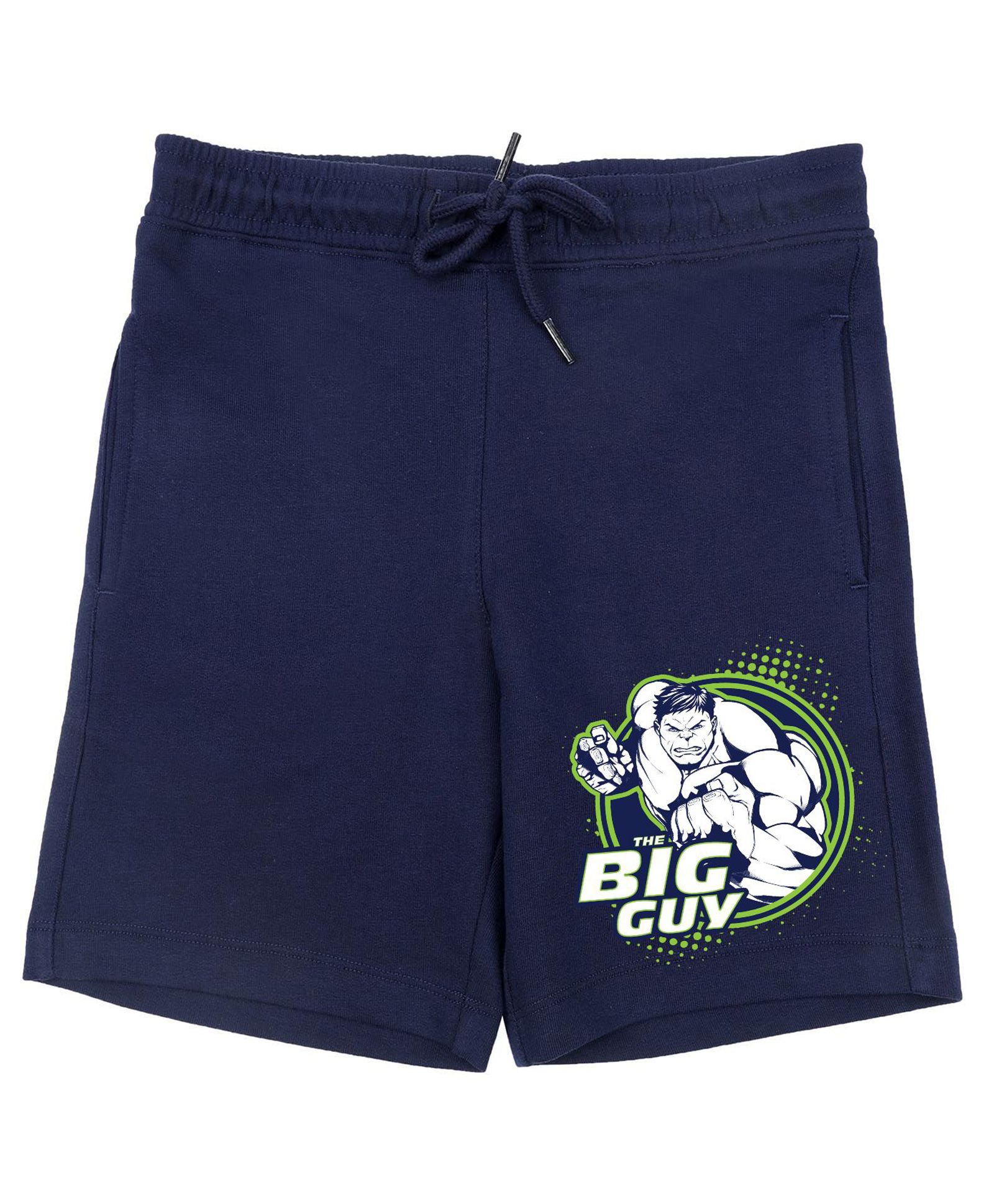 Marvel By Wear Your Mind Graphic Print Shorts - Navy Blue-picture-6