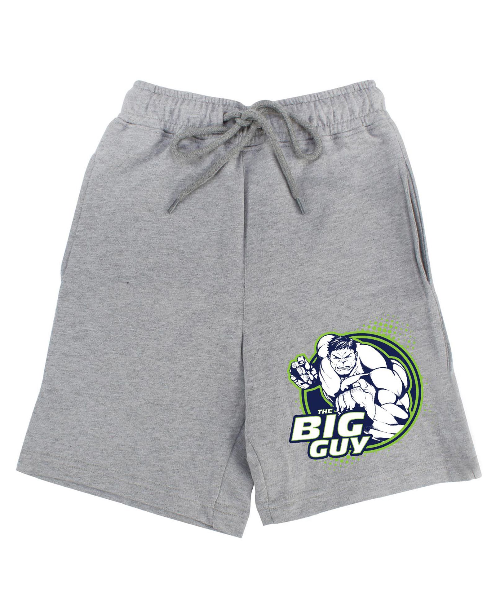 Marvel By Wear Your Mind Graphic Print Shorts - Light Grey-picture-12