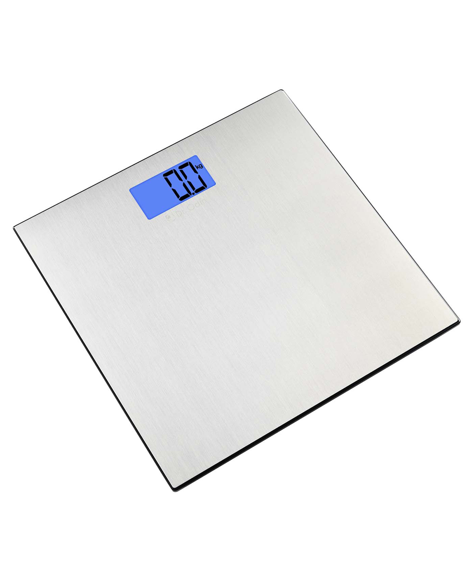 Dr. Odin Digital Personal Bathroom Health Body Weighing Scale With 6mm Tempered Glass Platform, 4 Sensor Technology Weighing Scale CB302 (Grey)-image-1