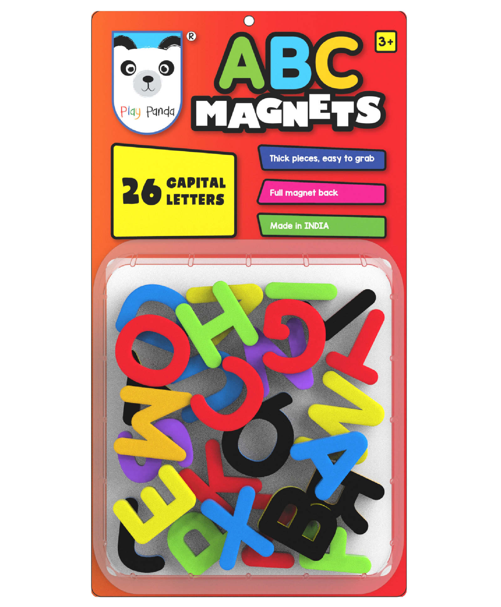 Play Panda ABC Magnets Capital Letters - 26 Pieces-image-18