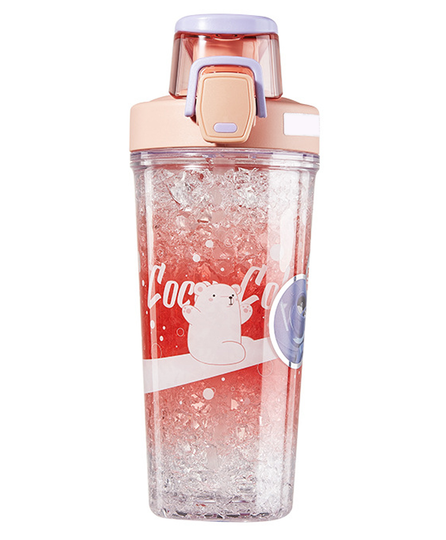 SANJARY Water Bottle - 650 ml (Colour & Print May Vary)-image-49