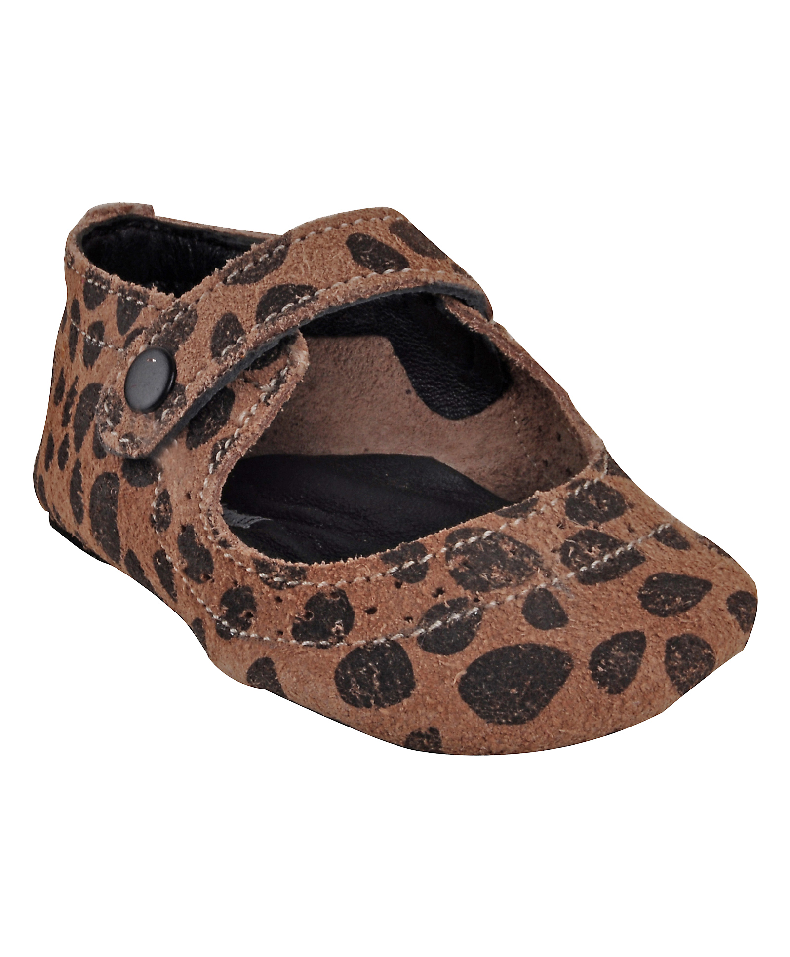 Buy Beanz Dot Print Pram Booties Shoes 