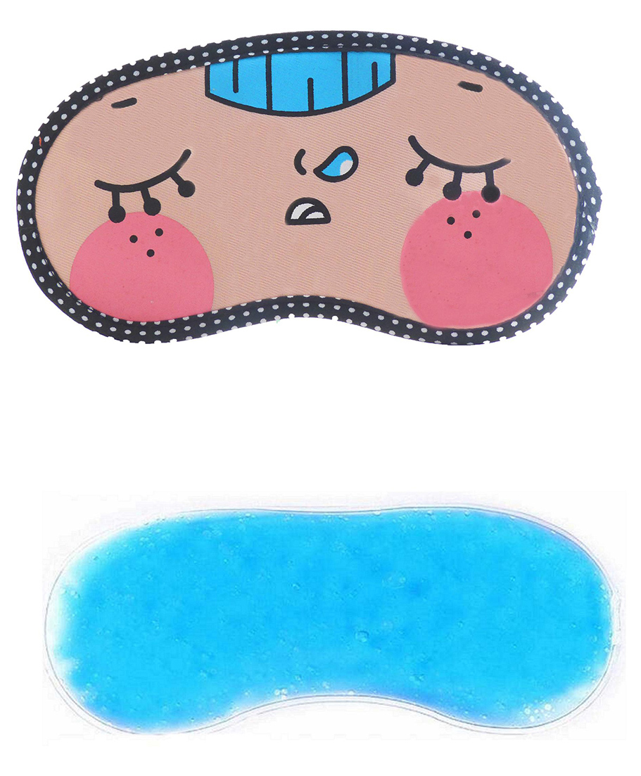 Jenna Napping Printed Sleeping Eye Mask With Cooling Gel-image-21
