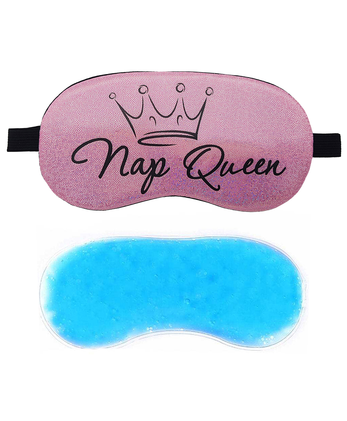 Jenna Sleeping Eye Mask With Cooling Gel NapQueen Print - Pink-image-23