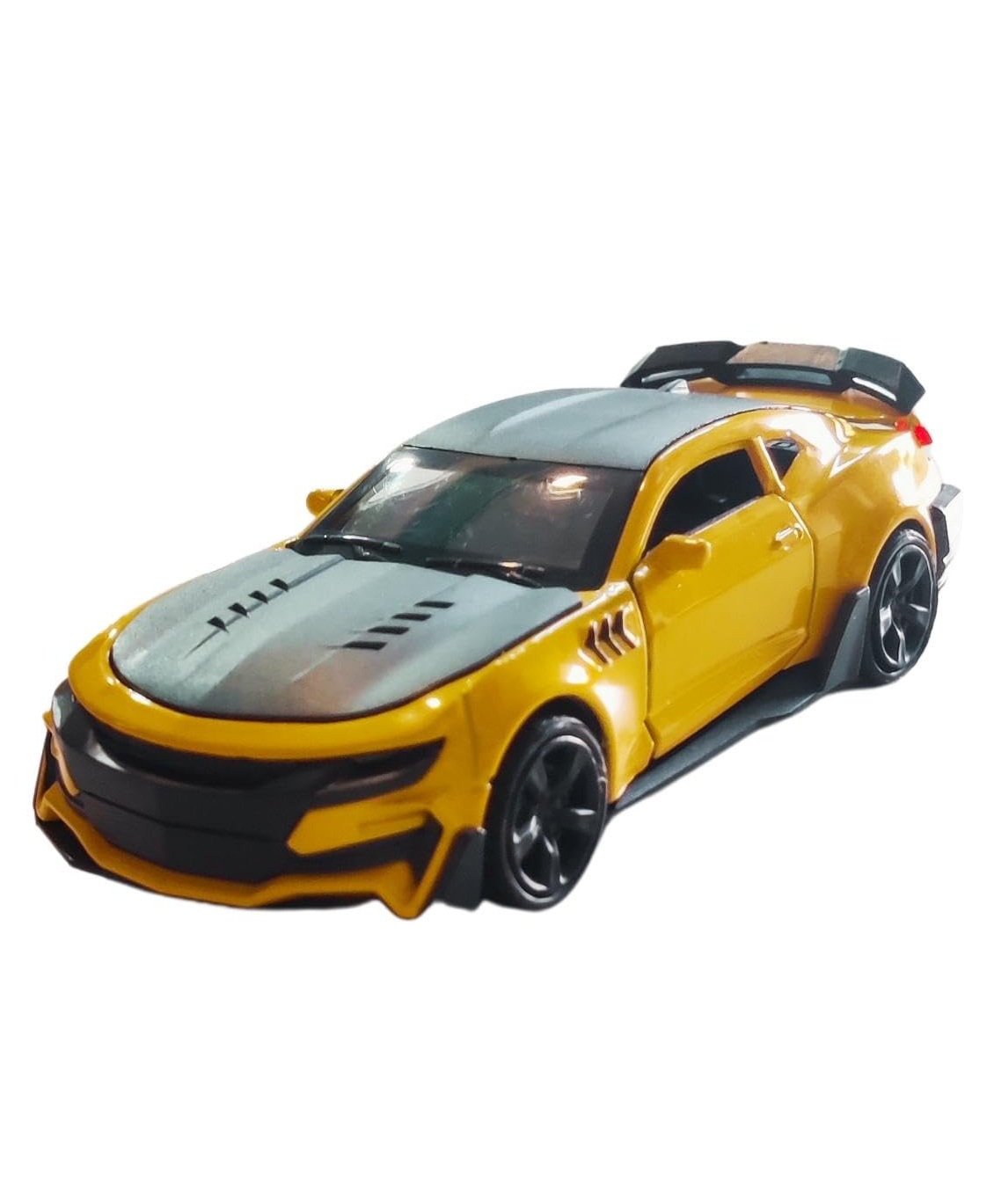 PLUSPOINT Exclusive Alloy Metal Pull Back Die-cast Car Scale Model with Sound Light Mini Auto Toy for Kids (Camaro)-image-41