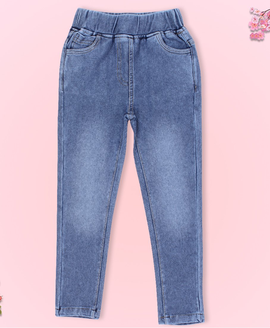 Buy Cutecumber Solid Ankle Length Denim 