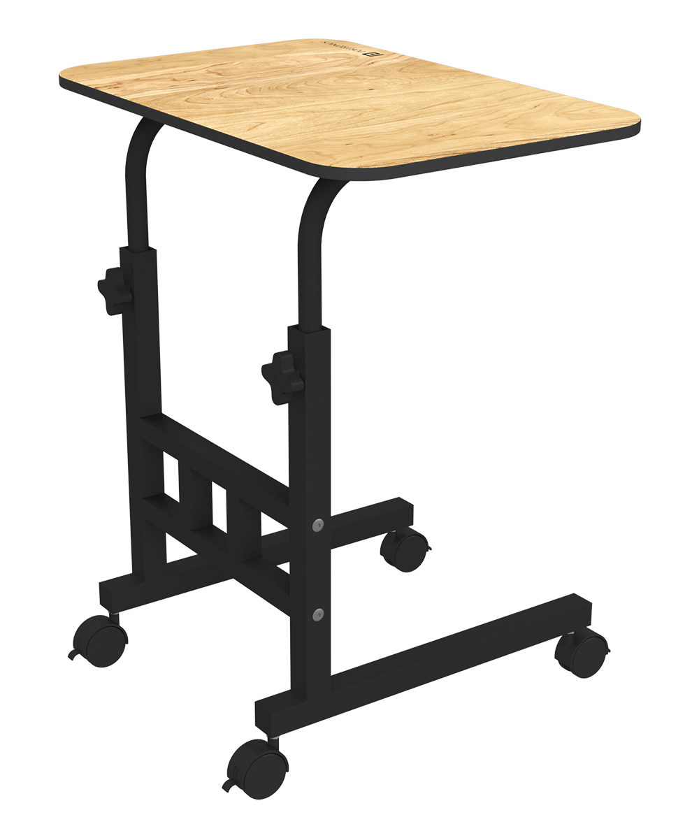 Portronics Multipurpose Movable and Adjustable Table - Brown-image-18