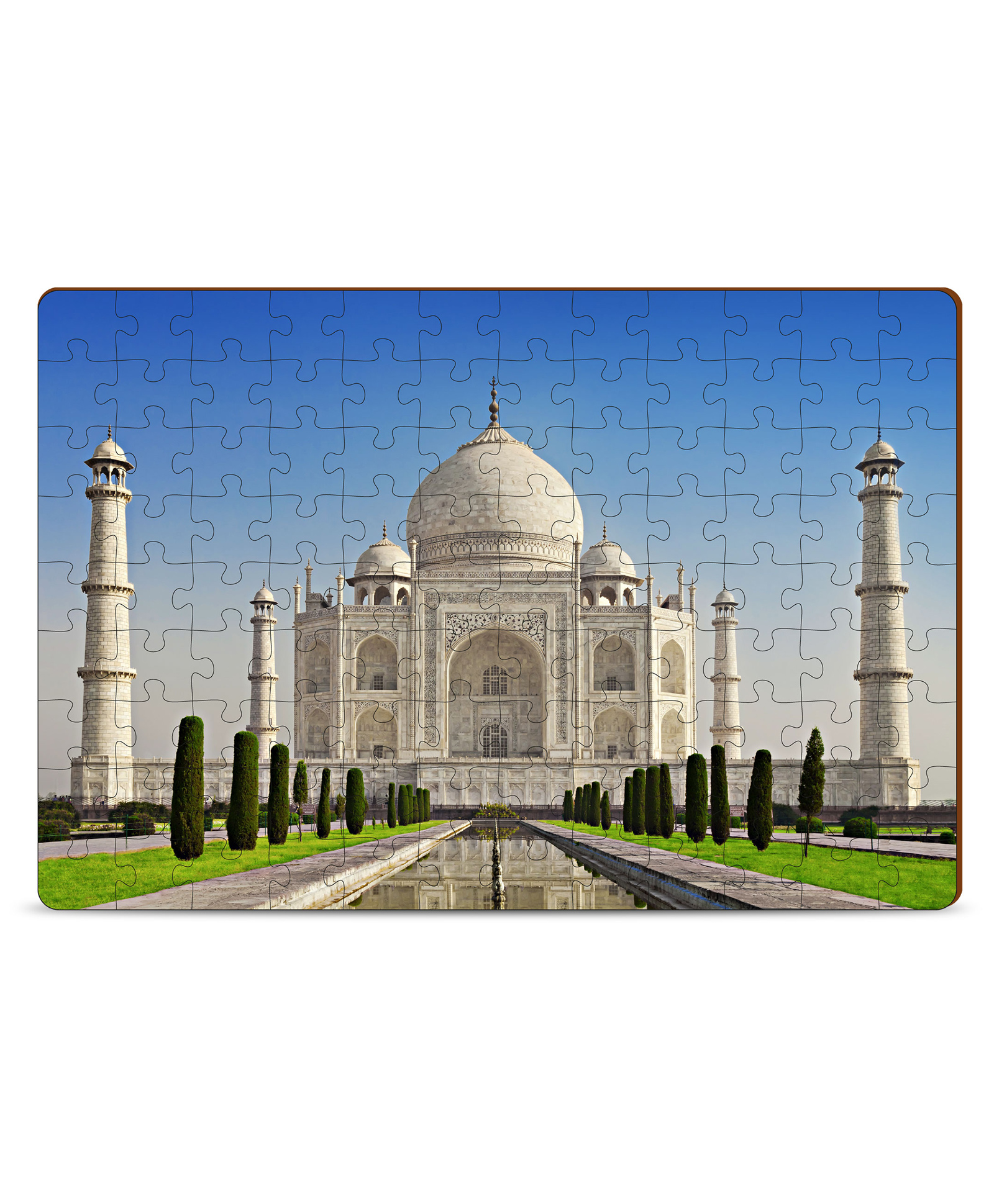 MiniLeaves India The Taj Mahal Wooden Jigsaw Puzzles - 108 Pieces-image-9