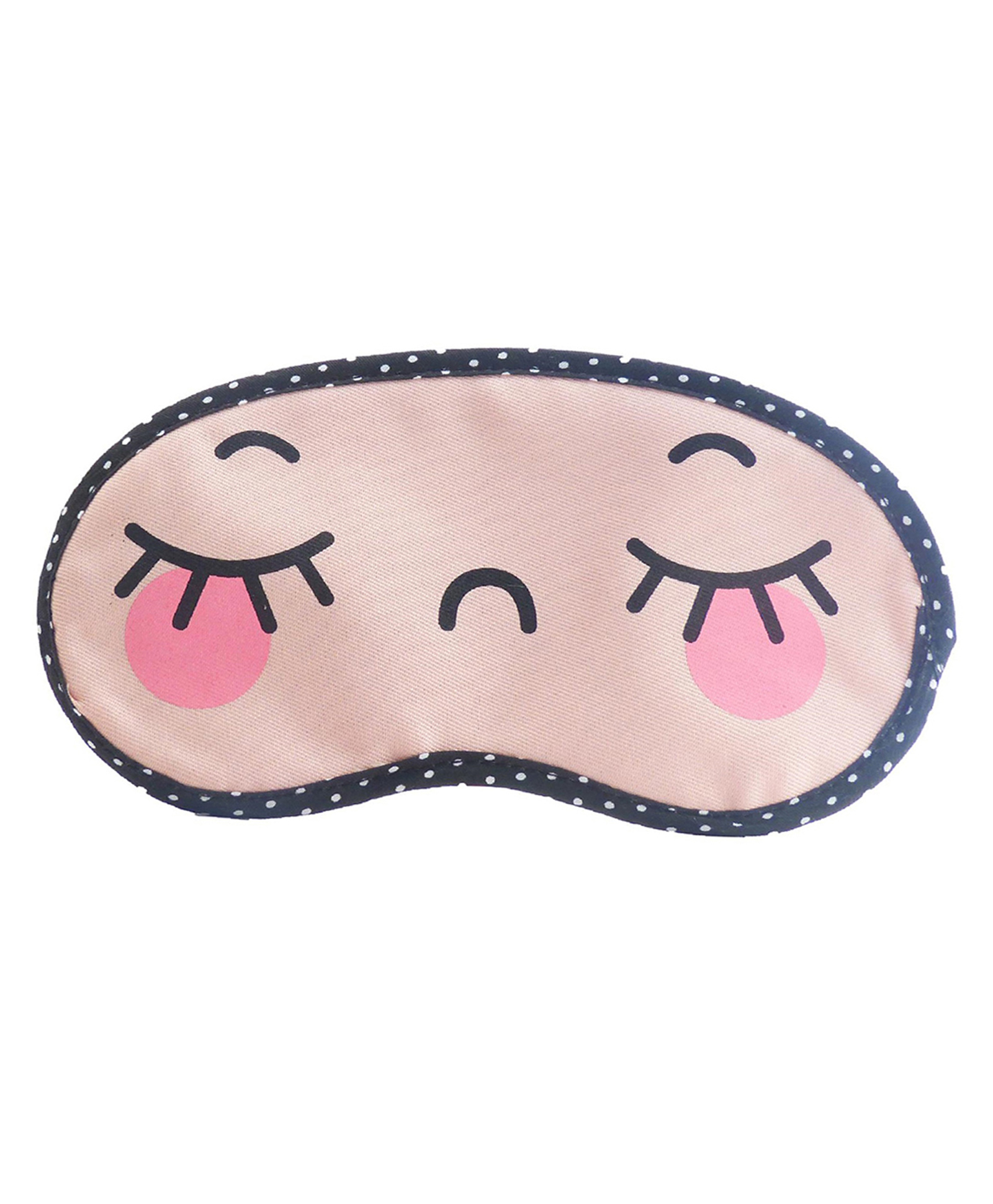 Jenna Close Eye Cartoon Face Sleeping Eye Mask - Pink-picture-38