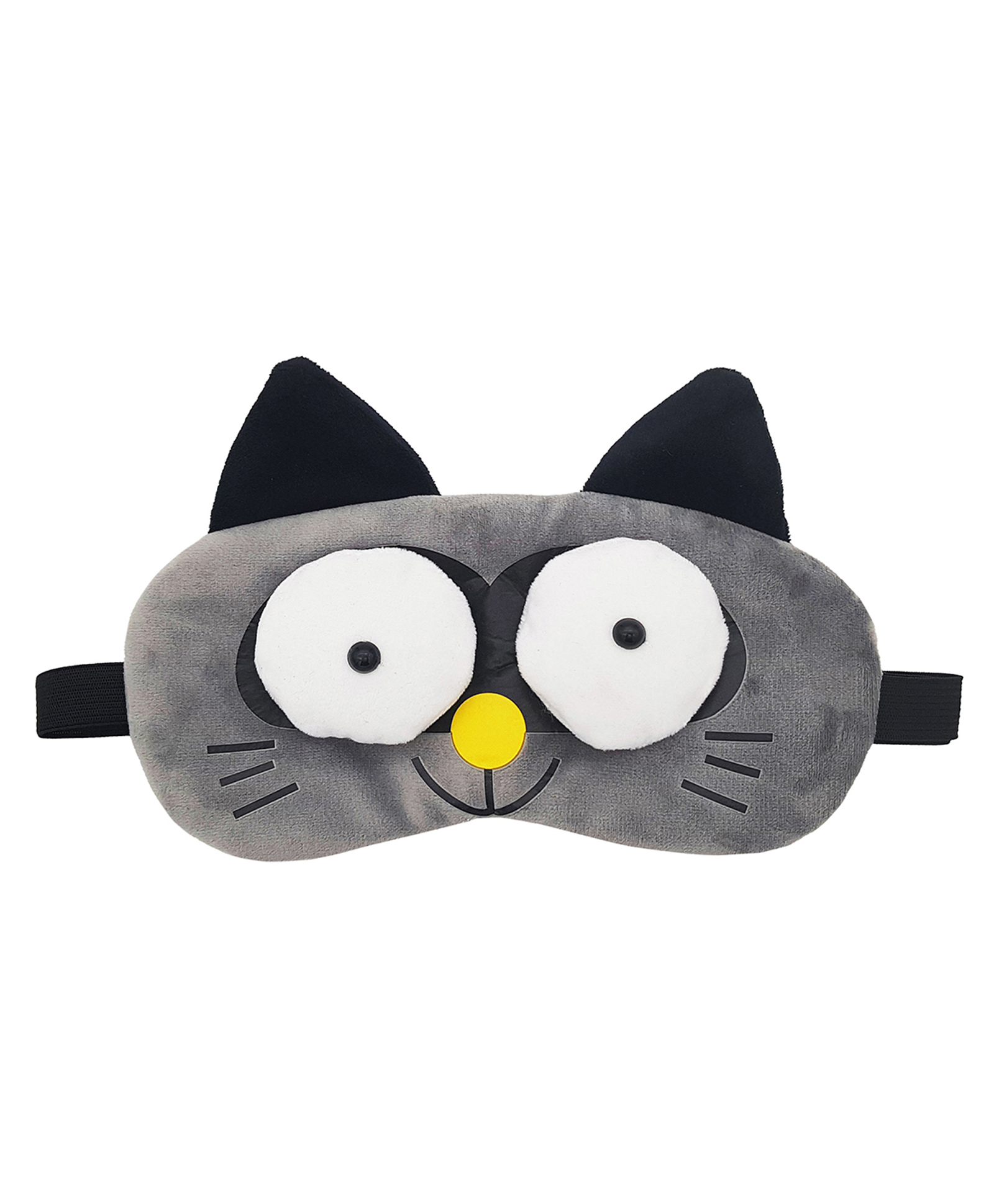 Jenna Cute 3D Cat Grey Sleeping Eye Shade Mask Cover - Grey-picture-33